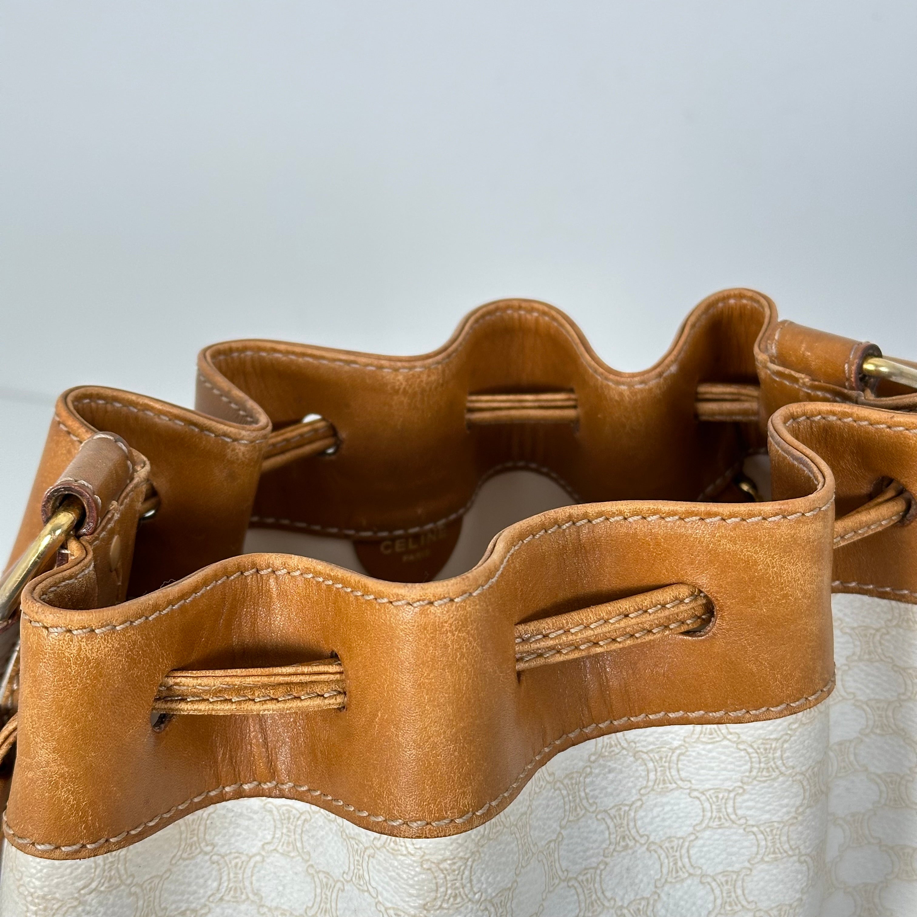 Vintage Triomphe Bucket Bag