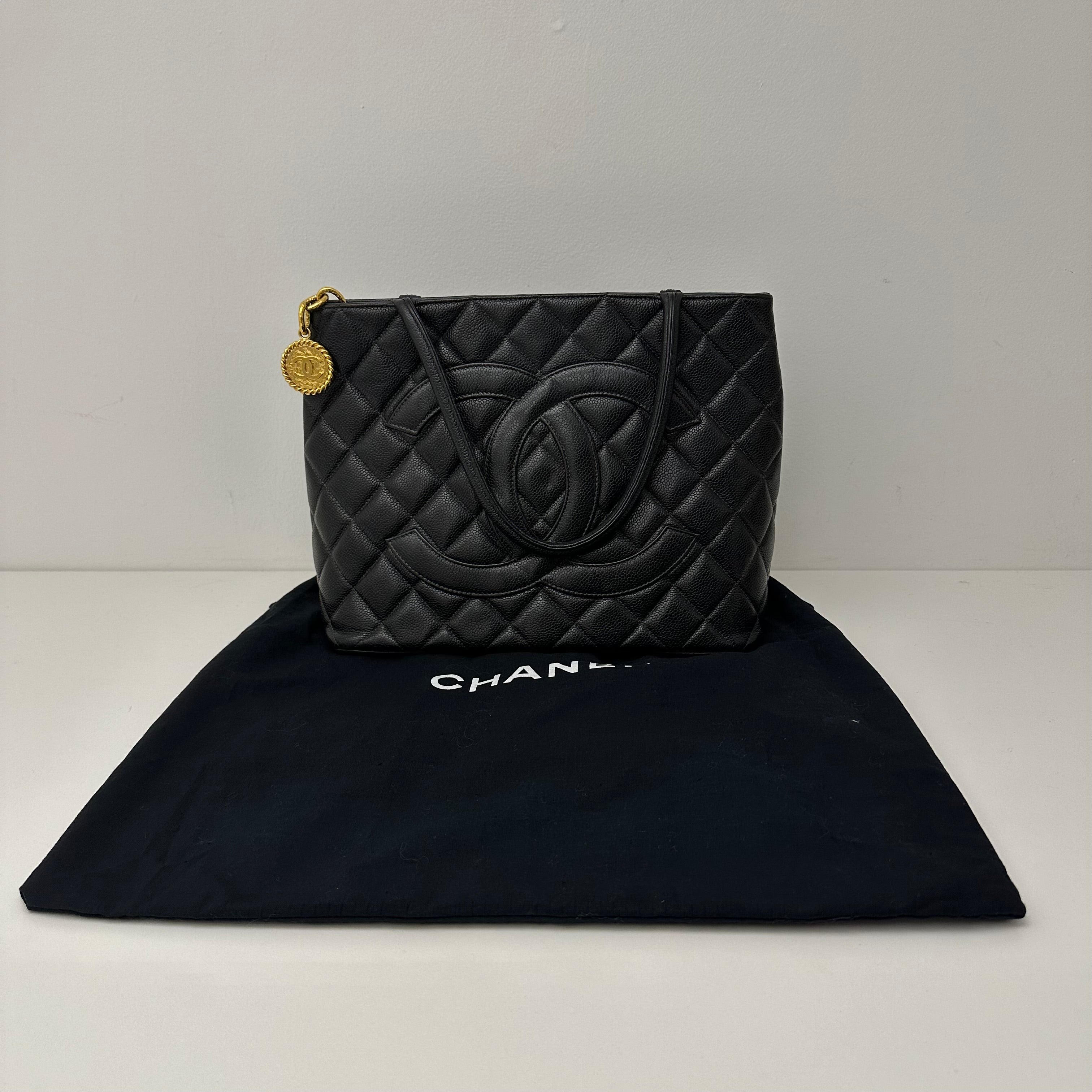 Caviar Medallion Tote