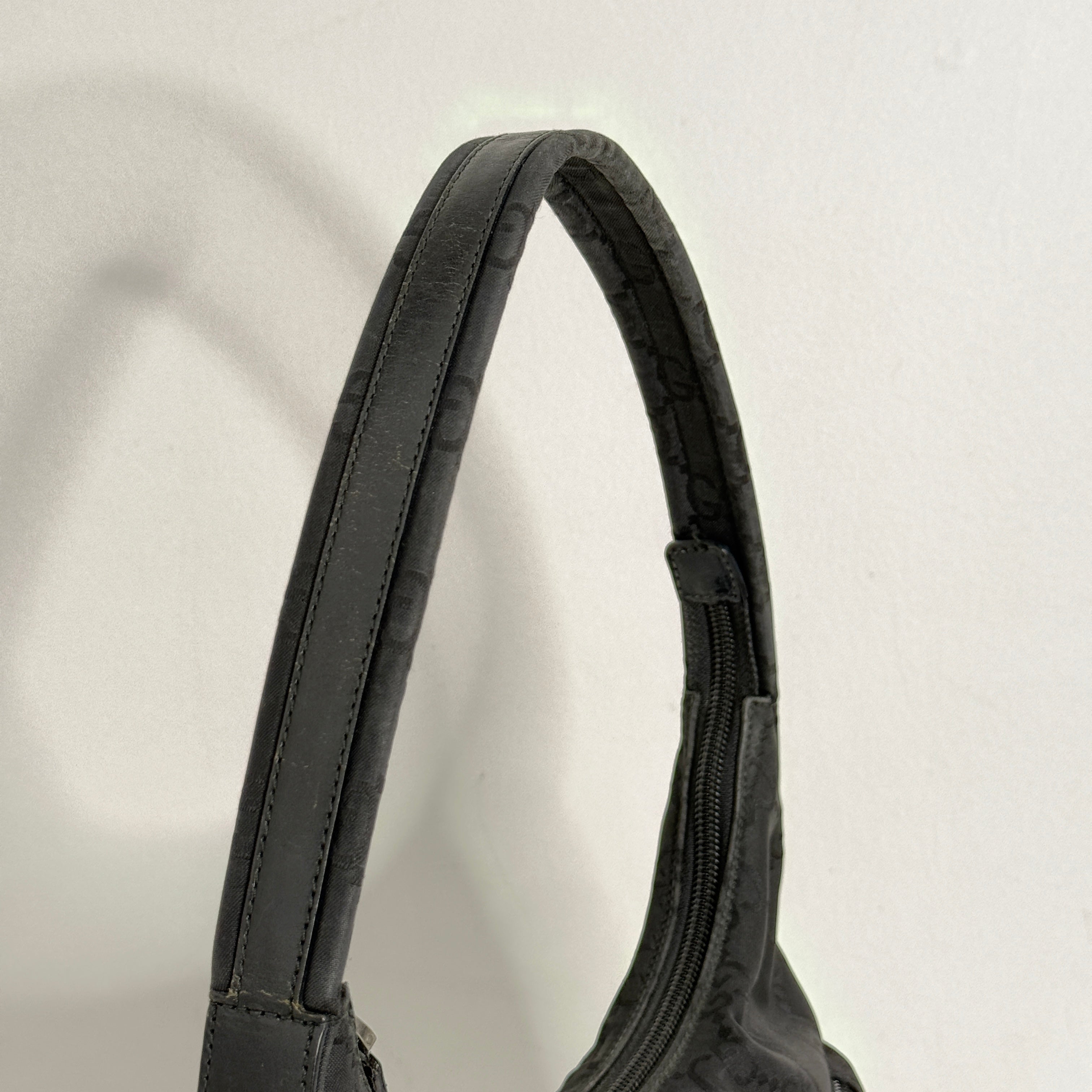 Nylon GG Web Shoulder Bag