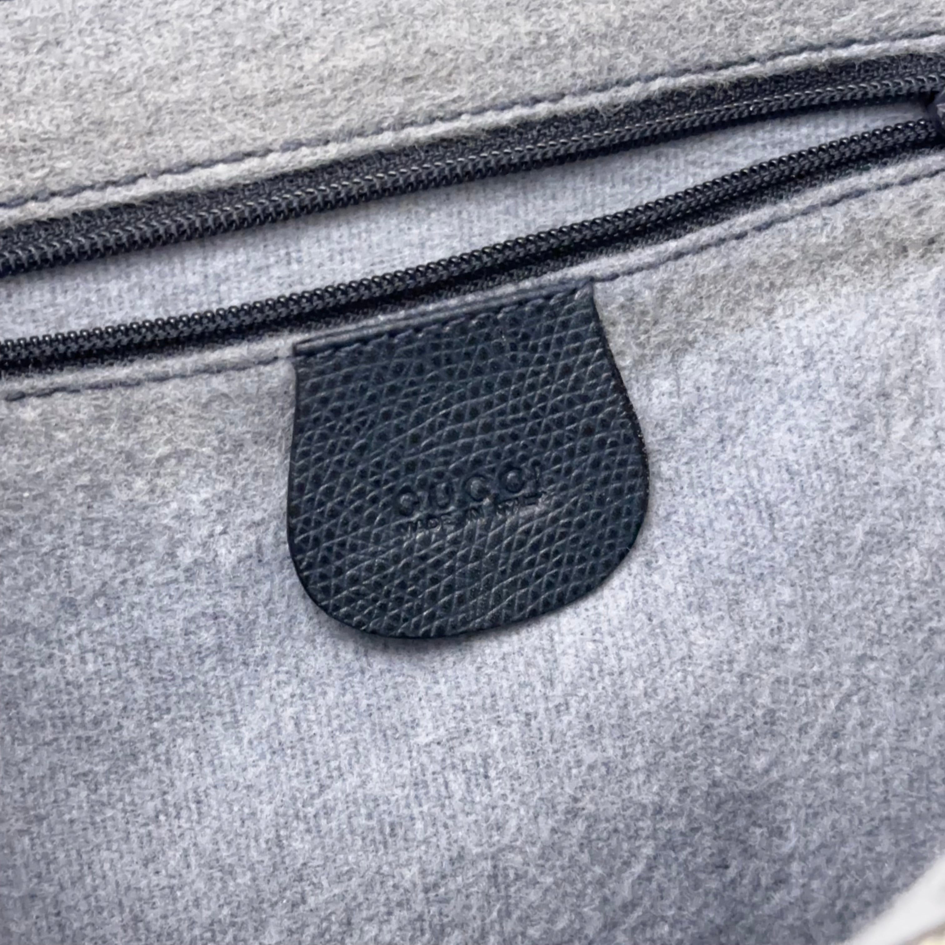 Navy GG Supreme Crossbody