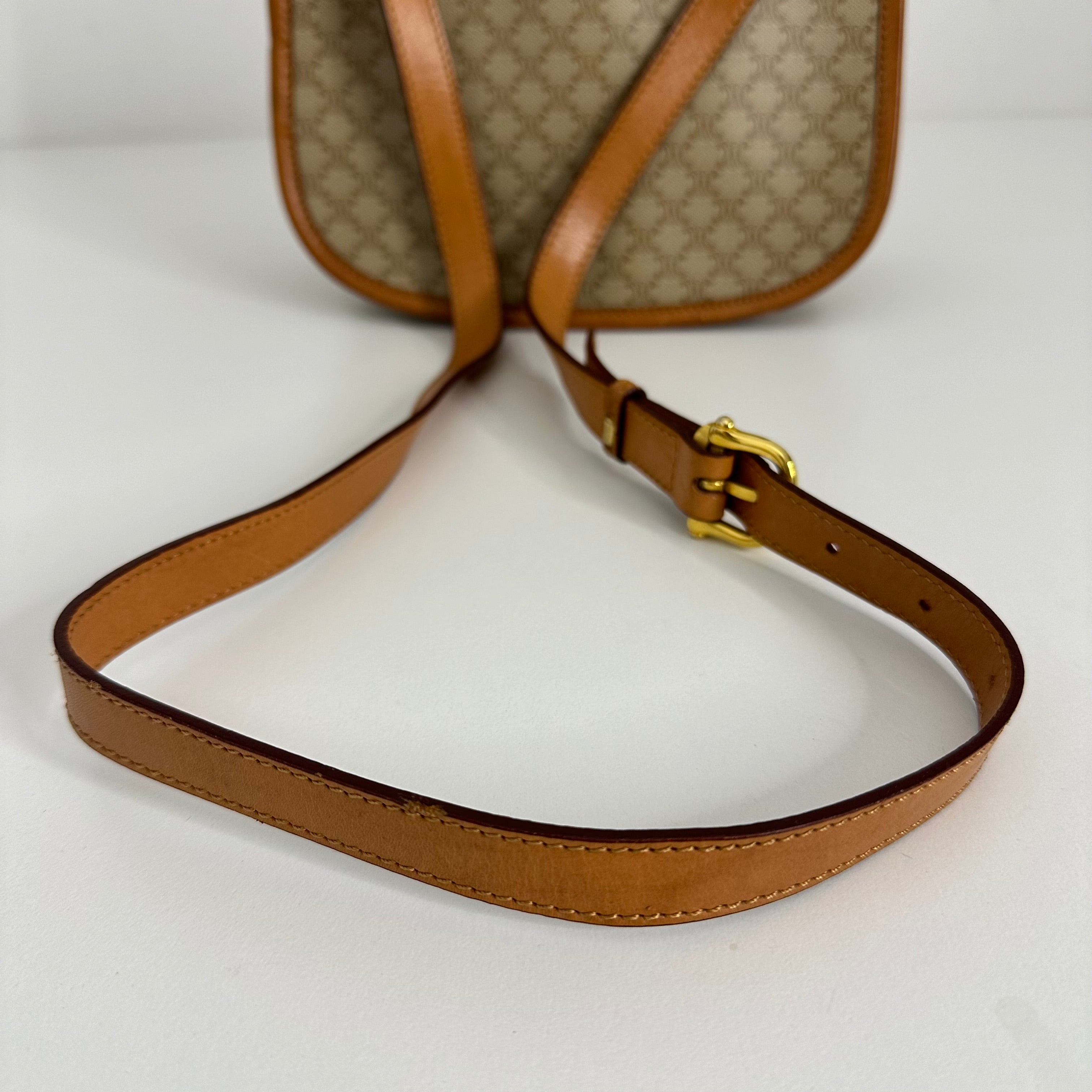 Beige Macadam Crossbody