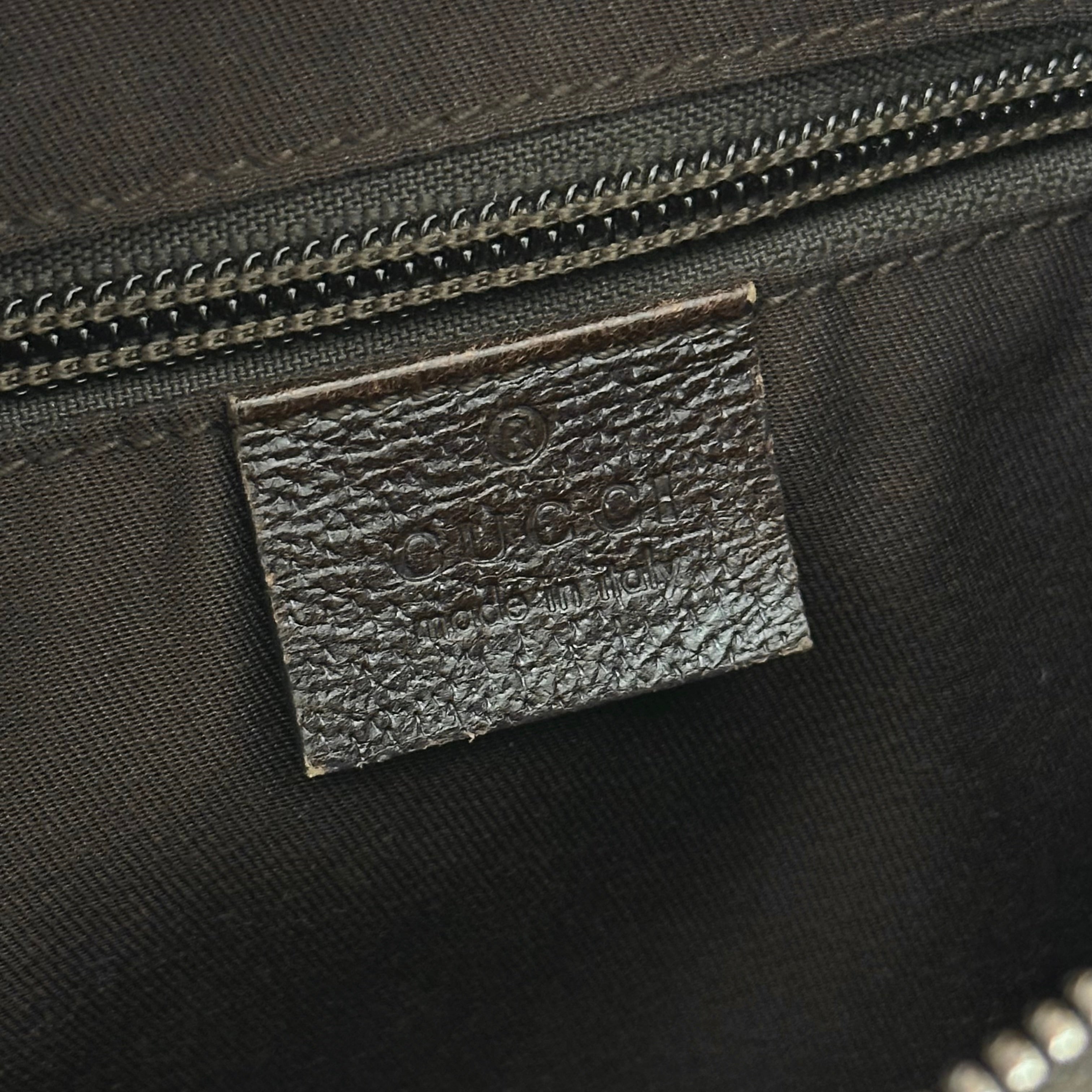 GG Web Brown Messenger Bag