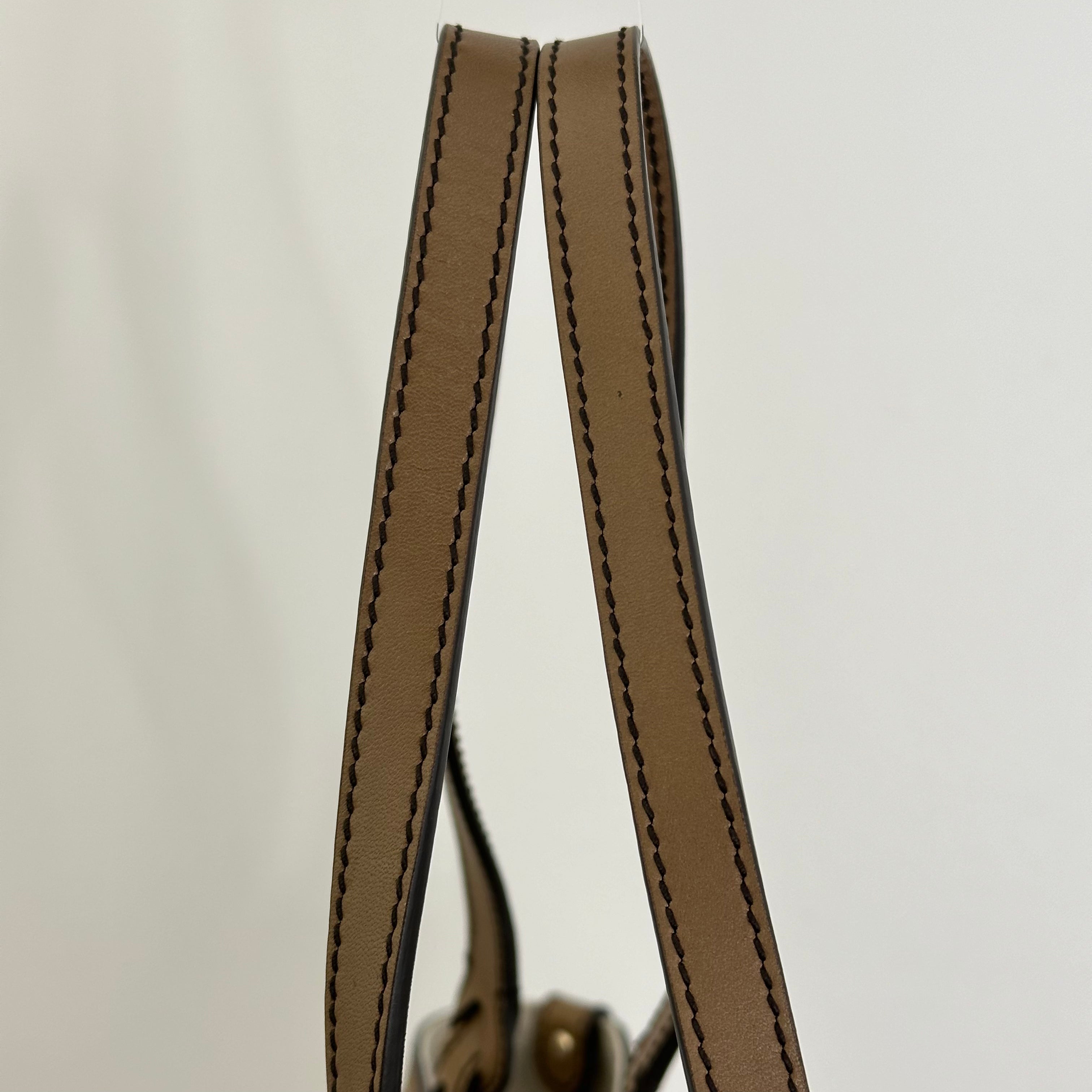 GG Brown Leather Tote