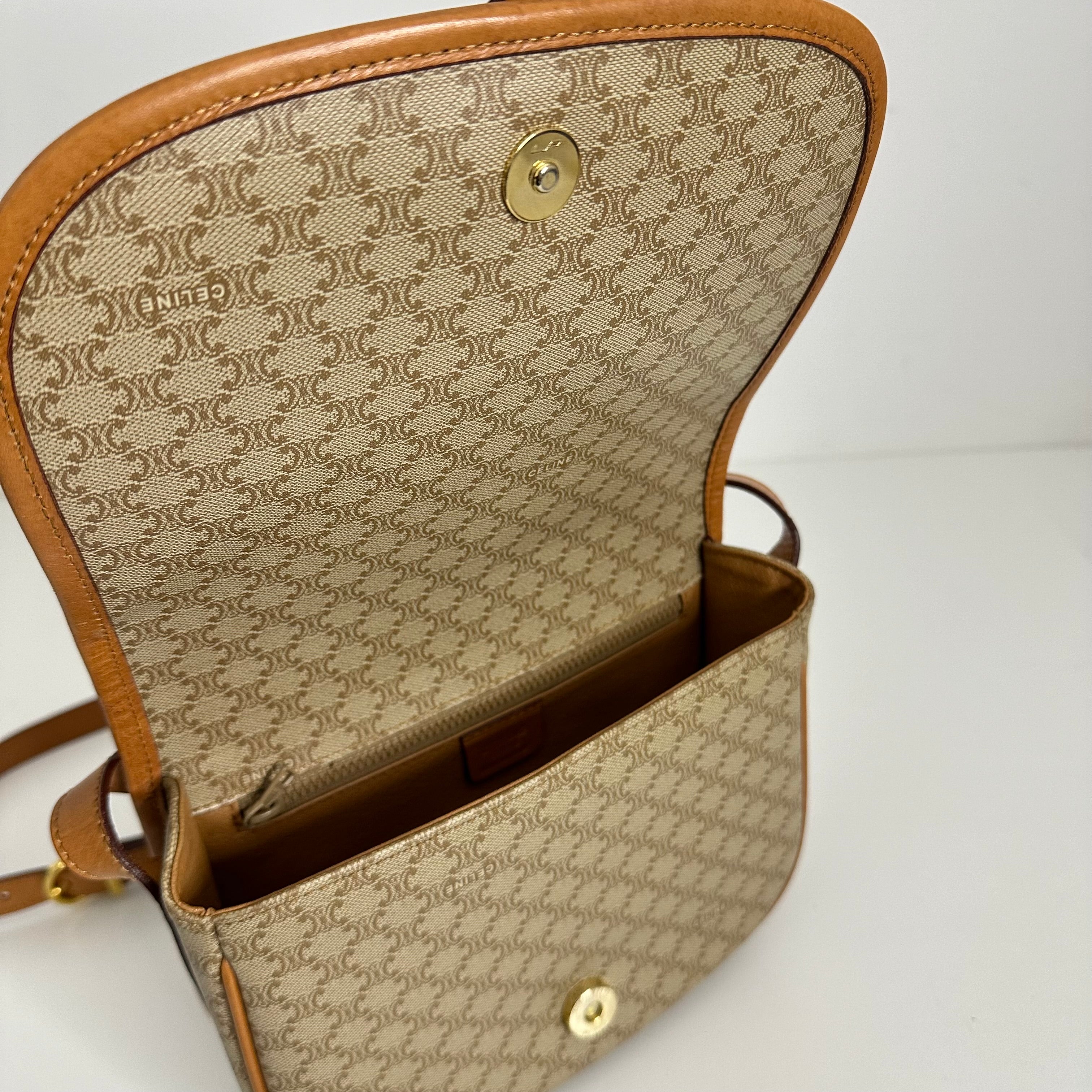 Beige Macadam Crossbody