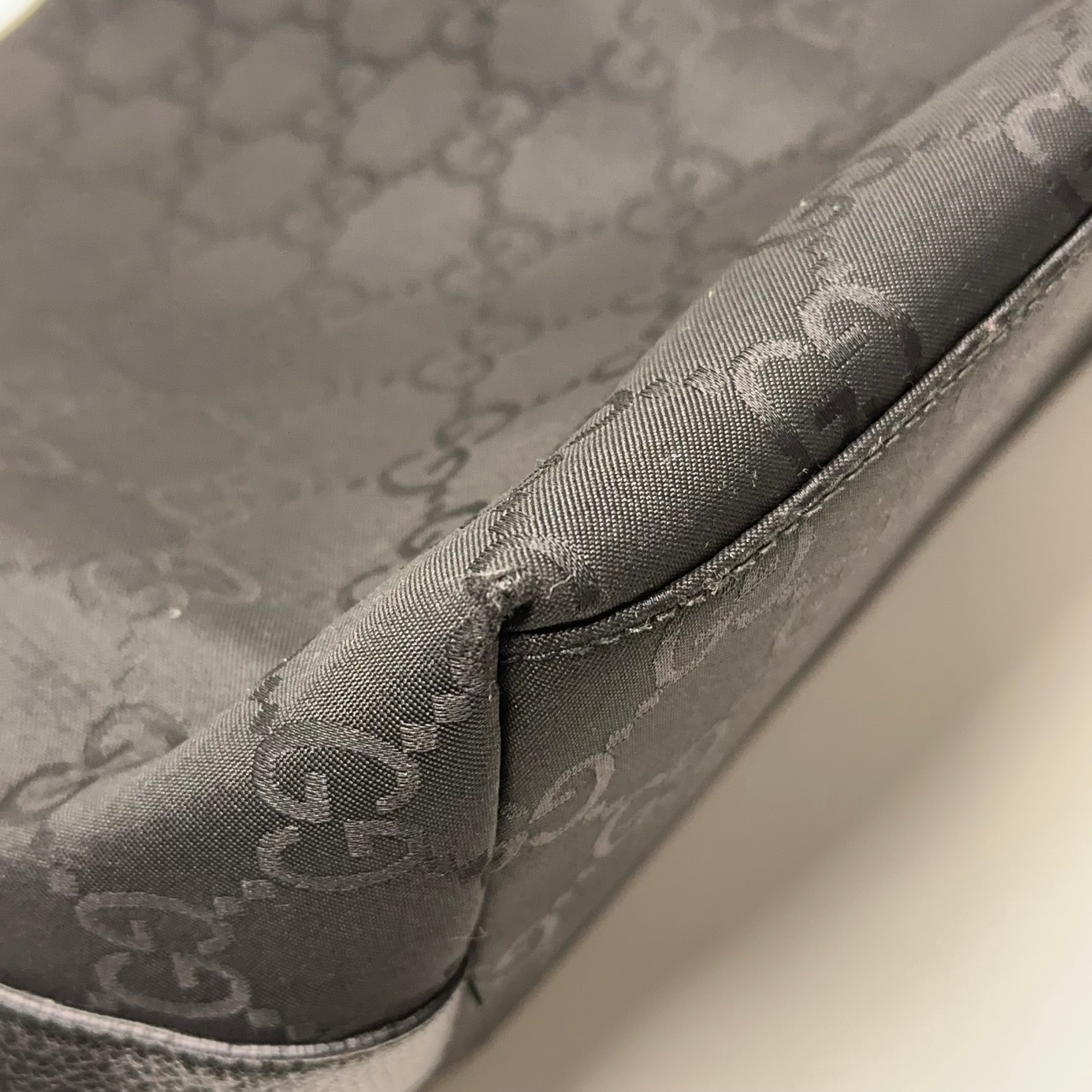 GG Web Nylon Shoulder Bag