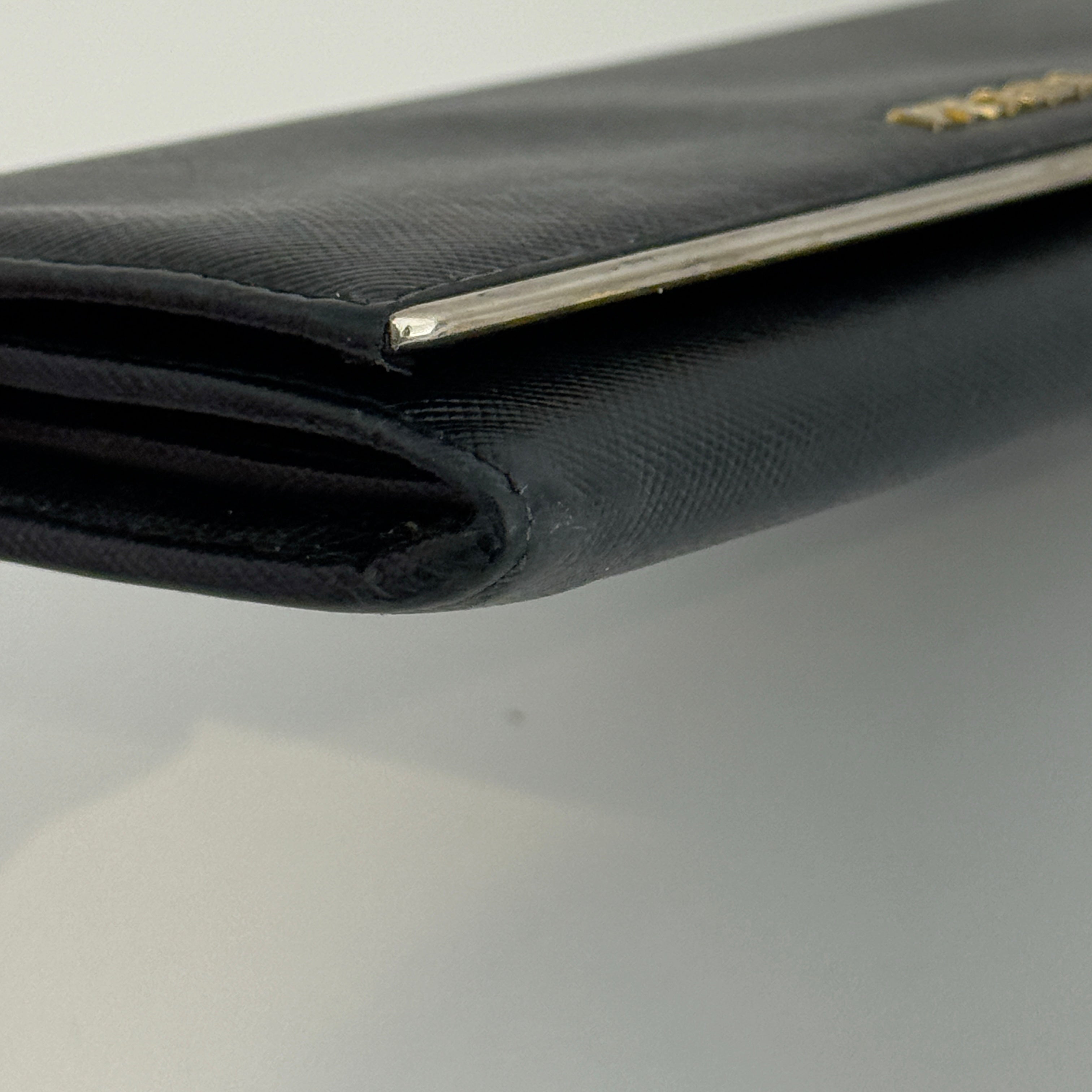 Saffiano Long Wallet