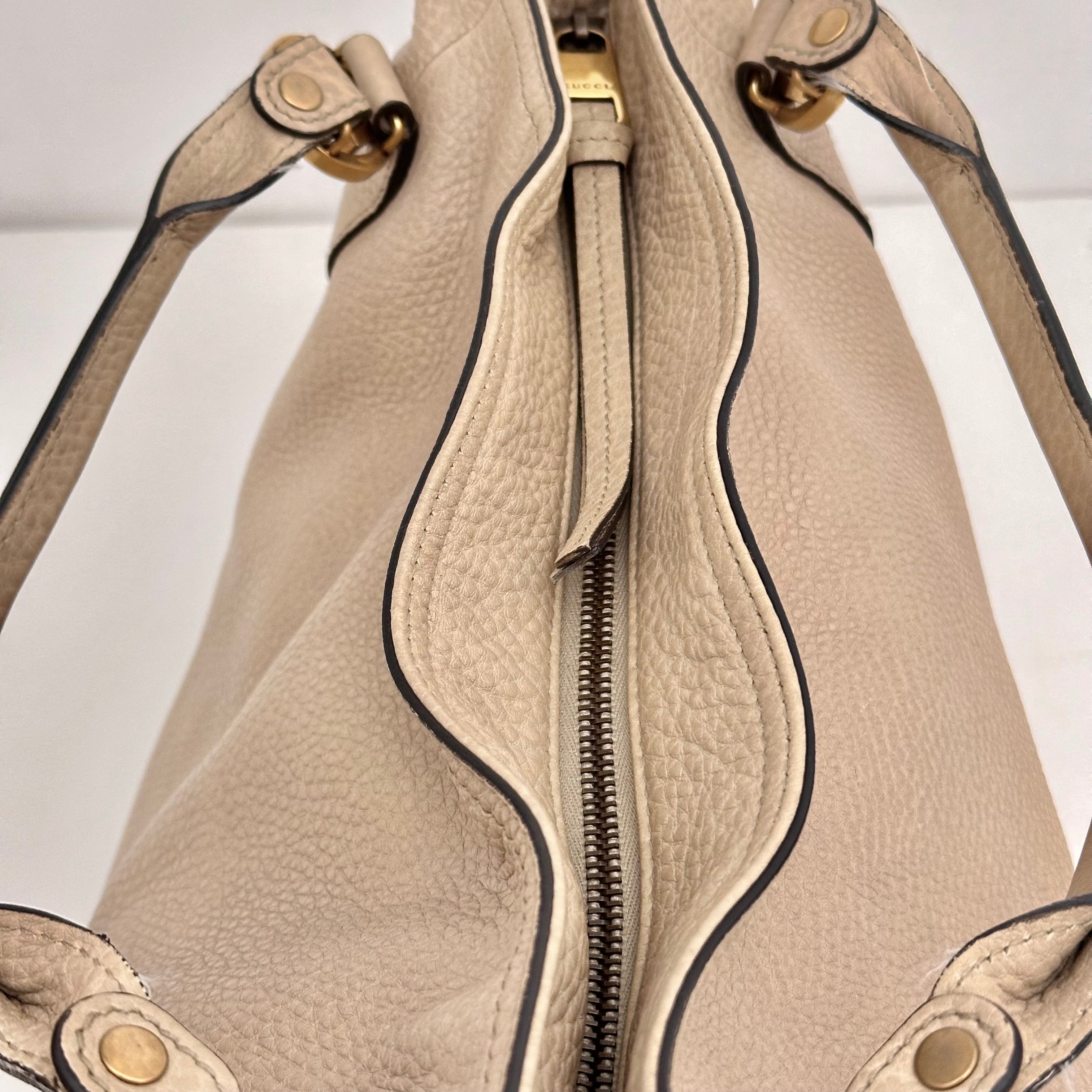 Ivory GG Tote