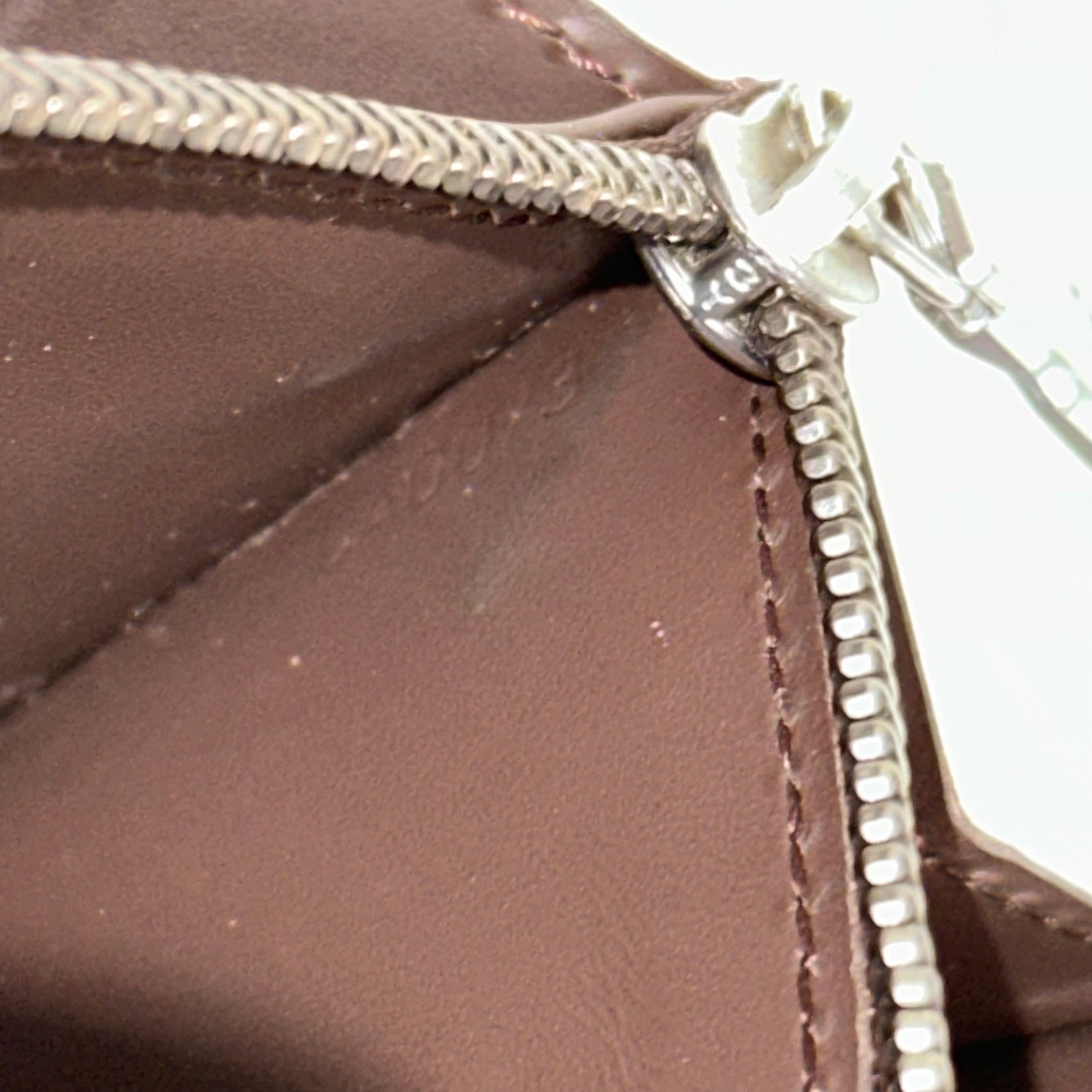Brown Epi Long Wallet