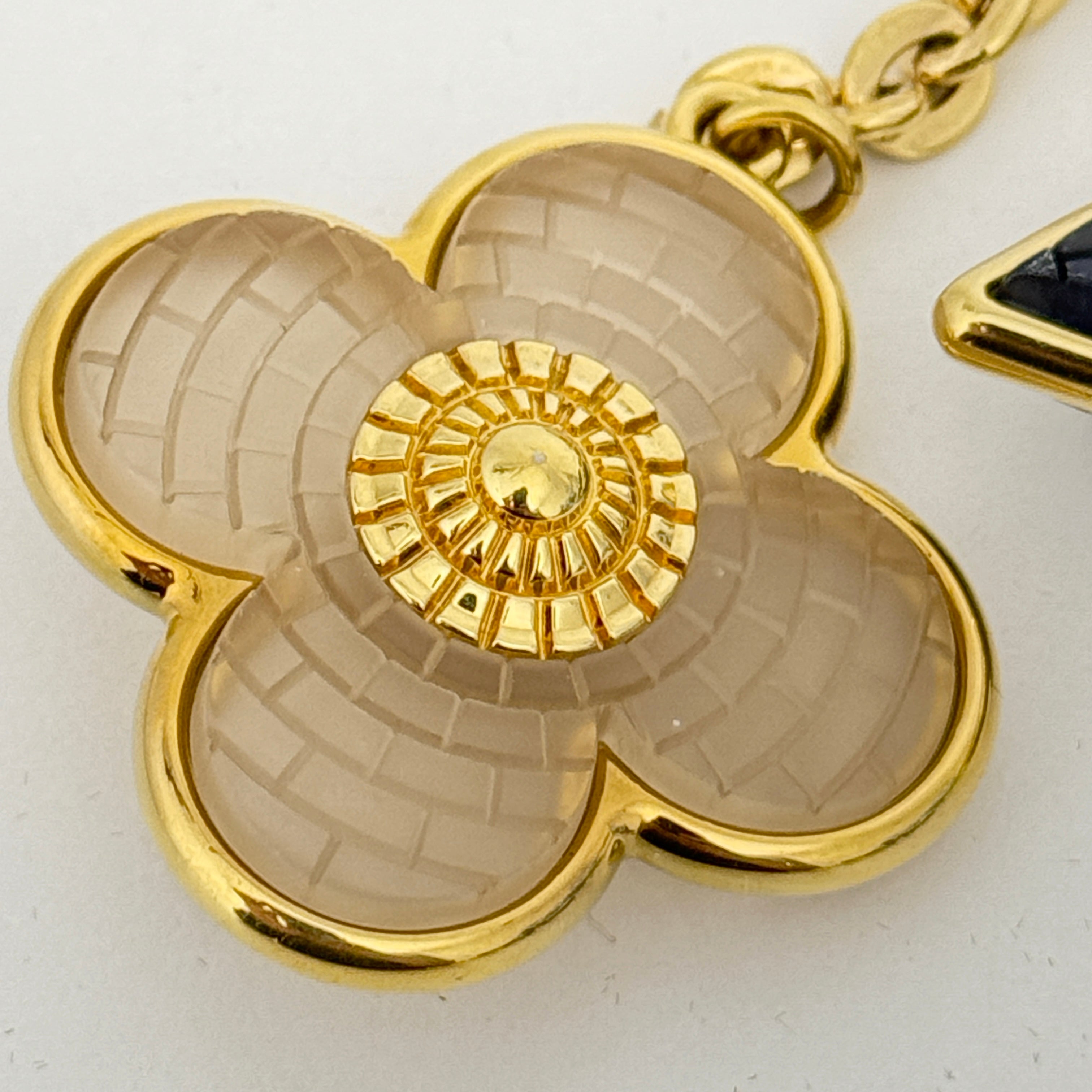 Bijoux Mosaic Fleur Bag Charm