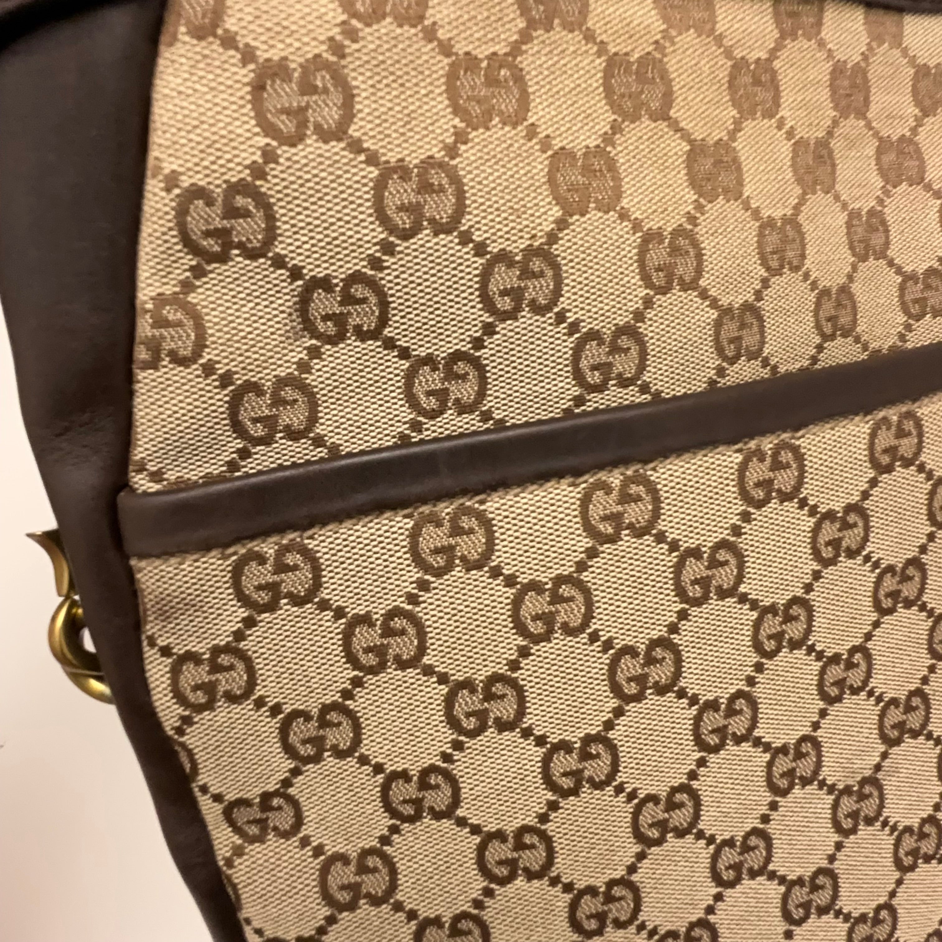Braided GG Canvas Crossbody
