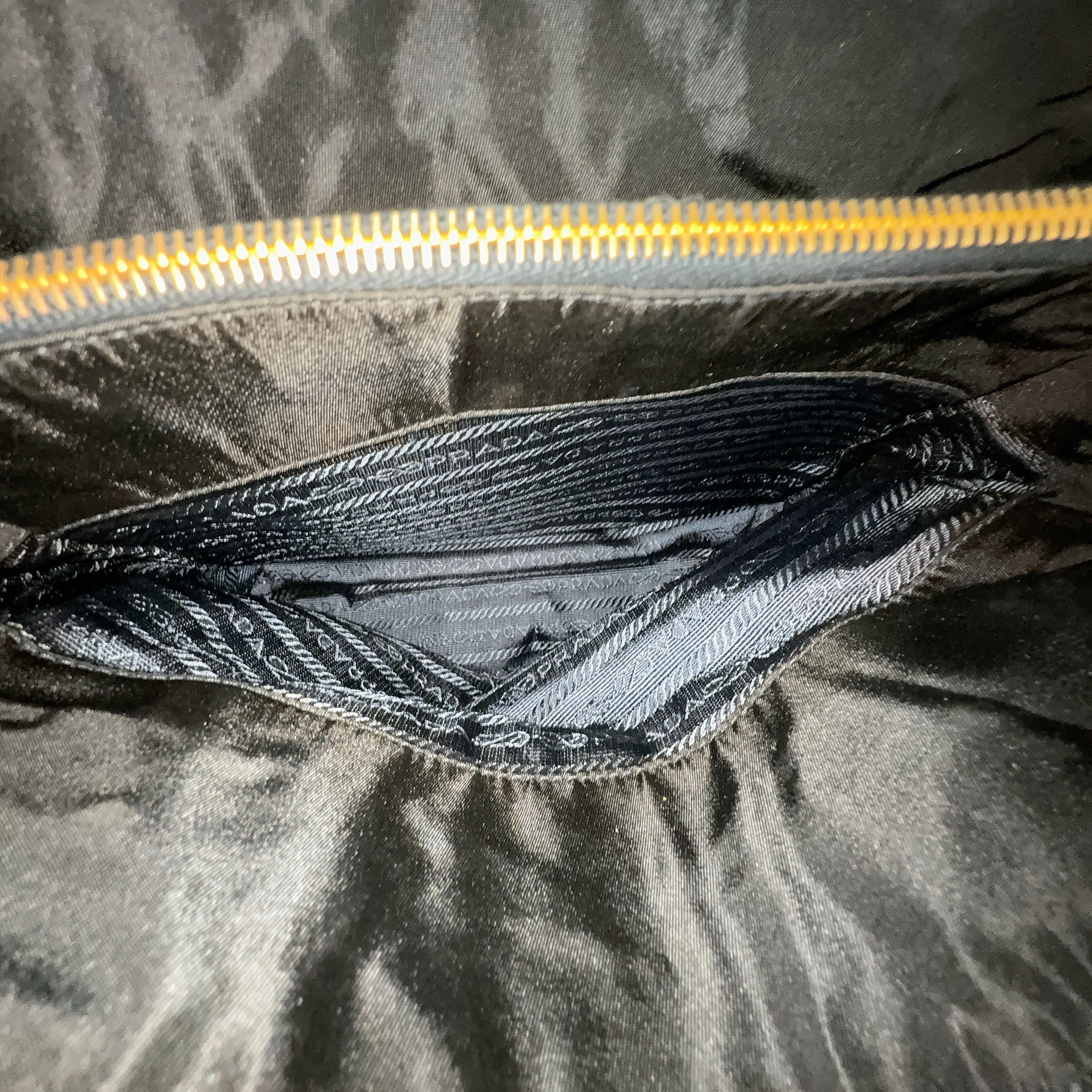 Dark Navy Small Leather Chain Bag