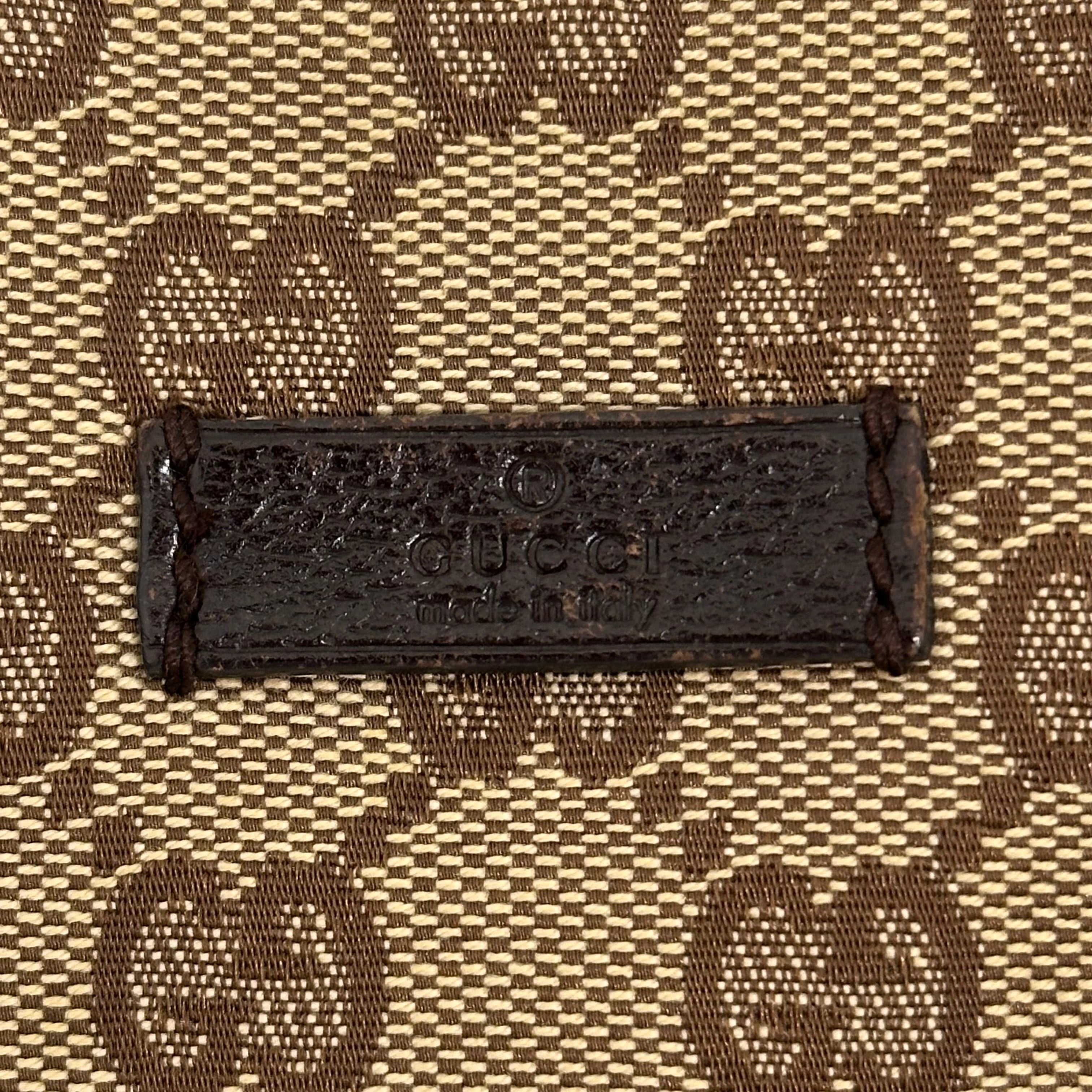 GG Web Brown Messenger Bag