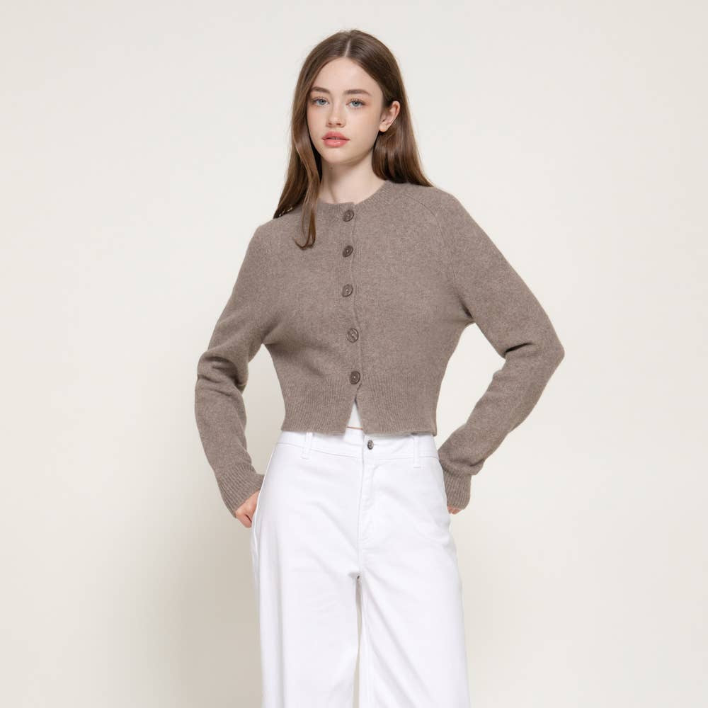 Button Down Sweater Cardigan