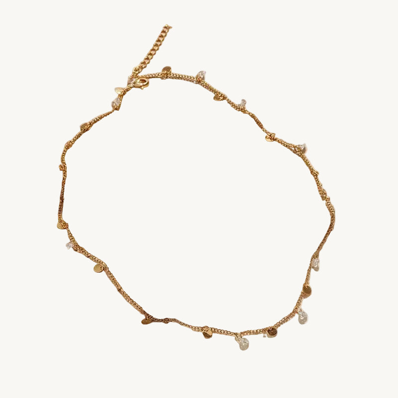 DAINTY DISC NECKLACE