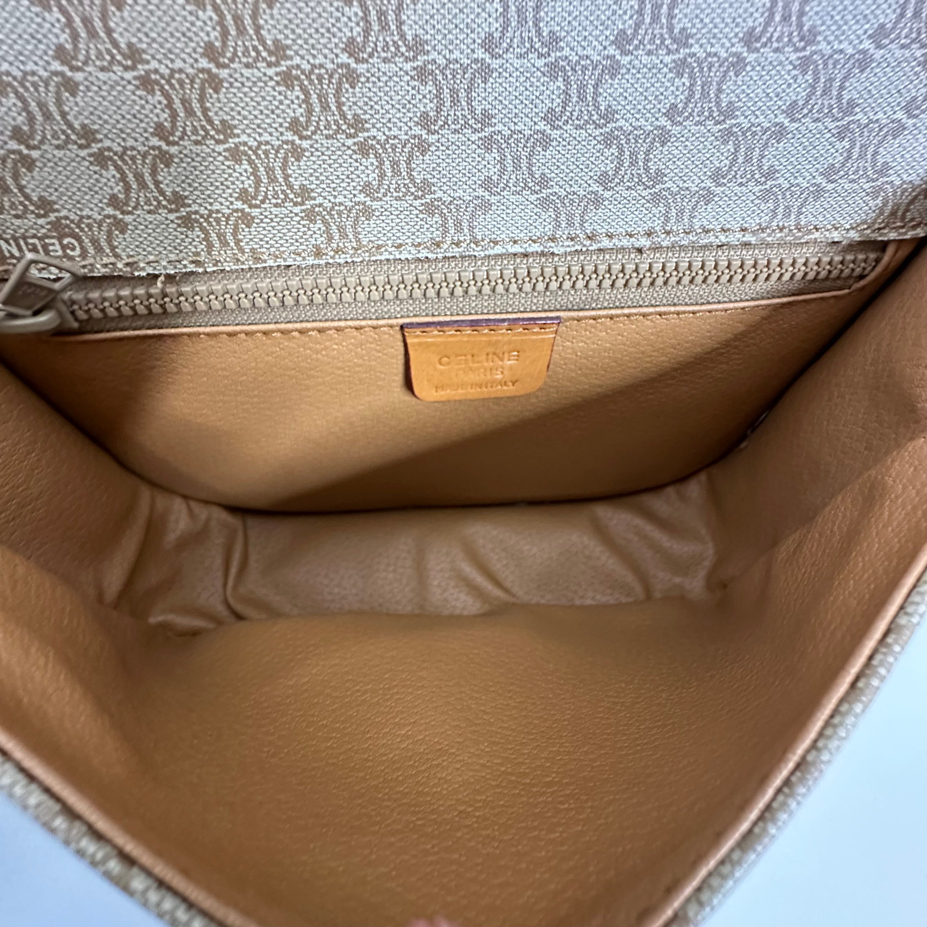 Beige Macadam Crossbody
