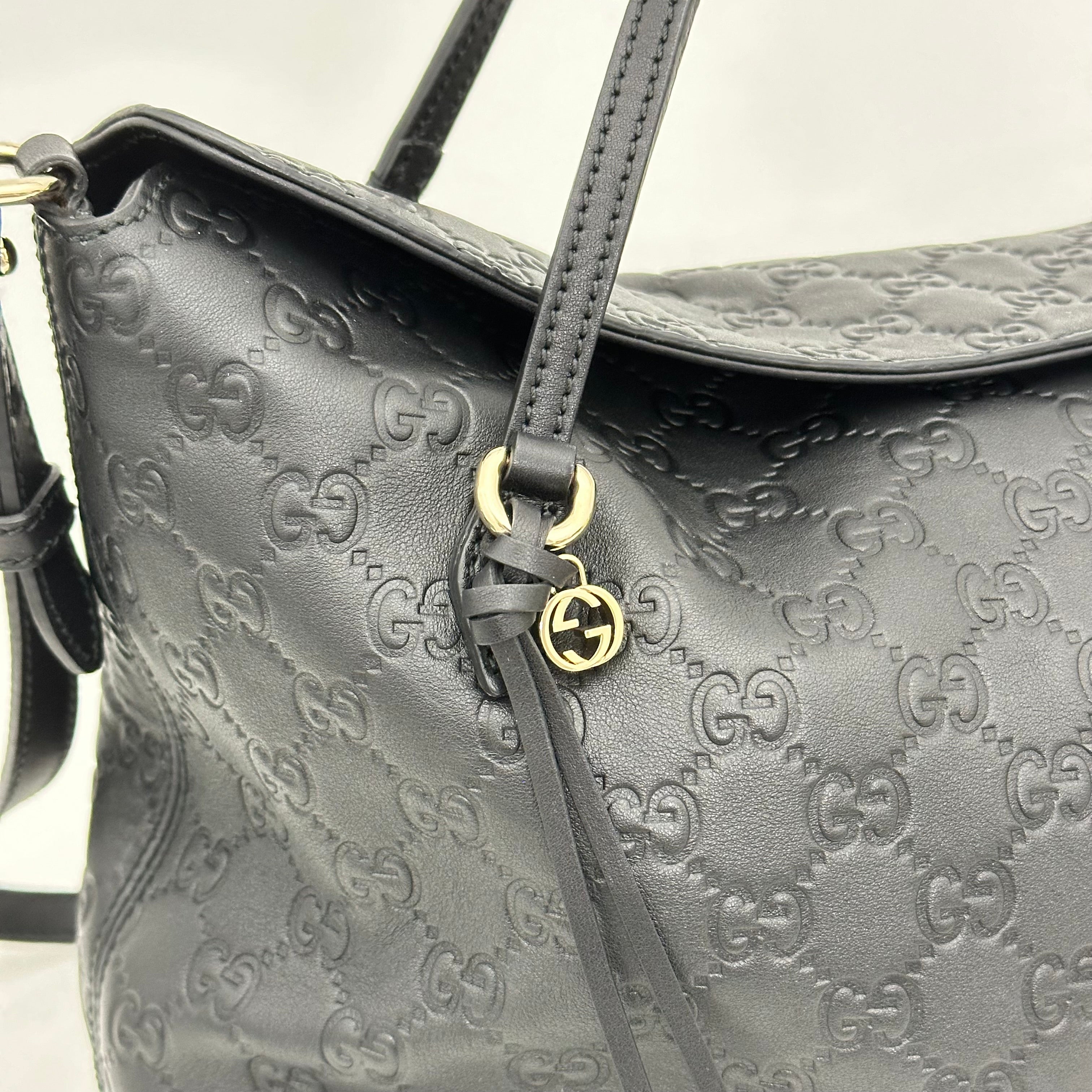 Guccissima Medium Bree Foldover
