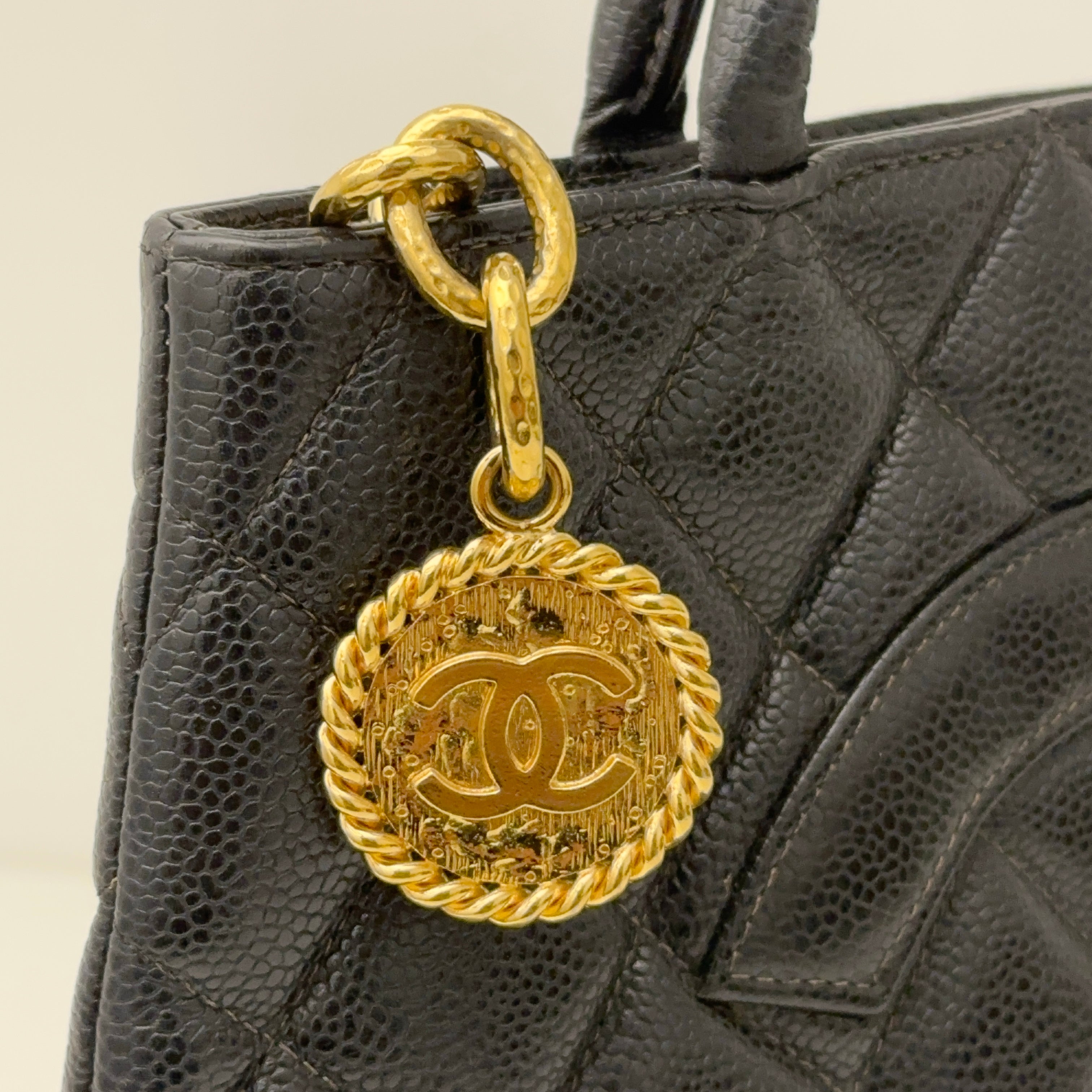 Caviar Medallion Tote