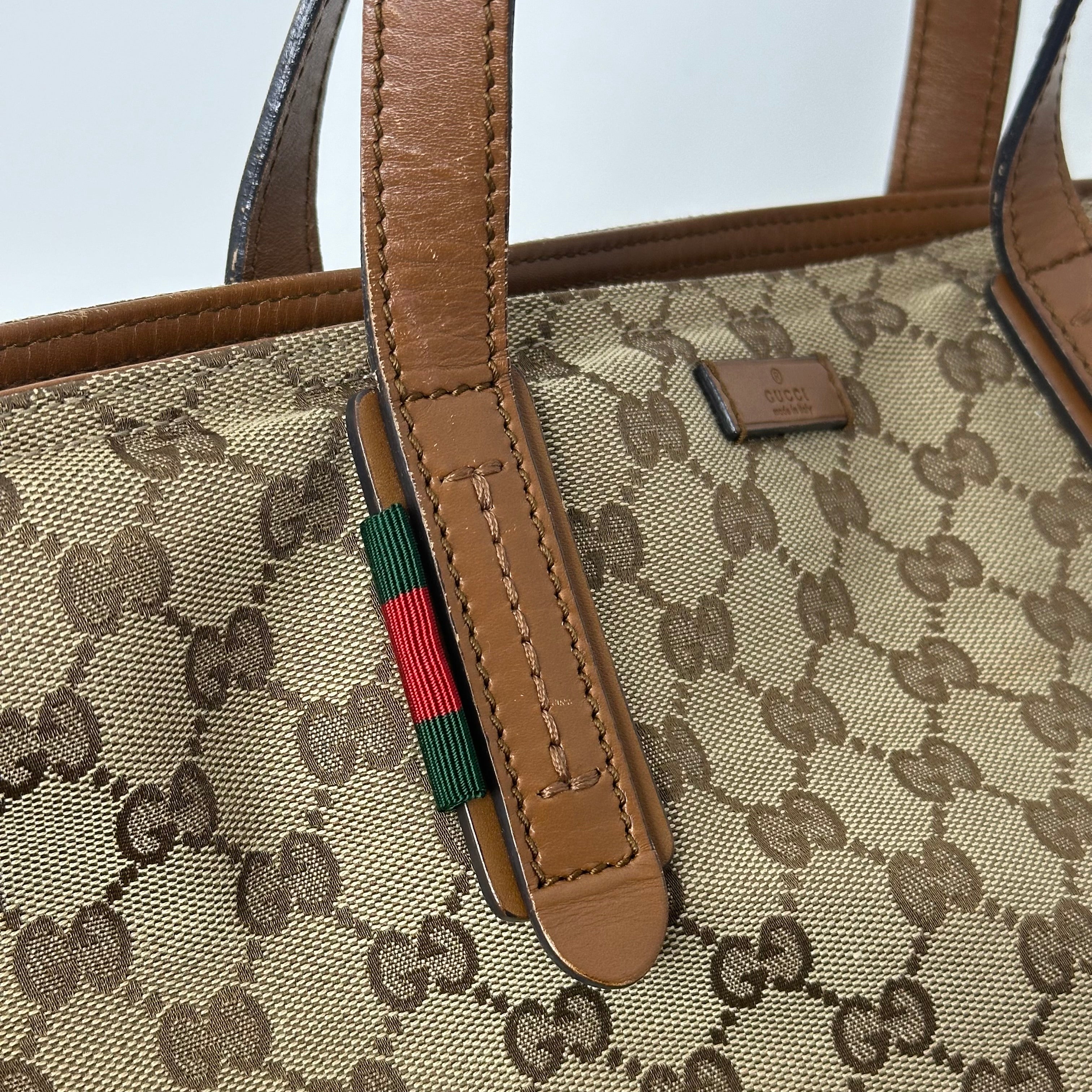 Soft GG Web Tote