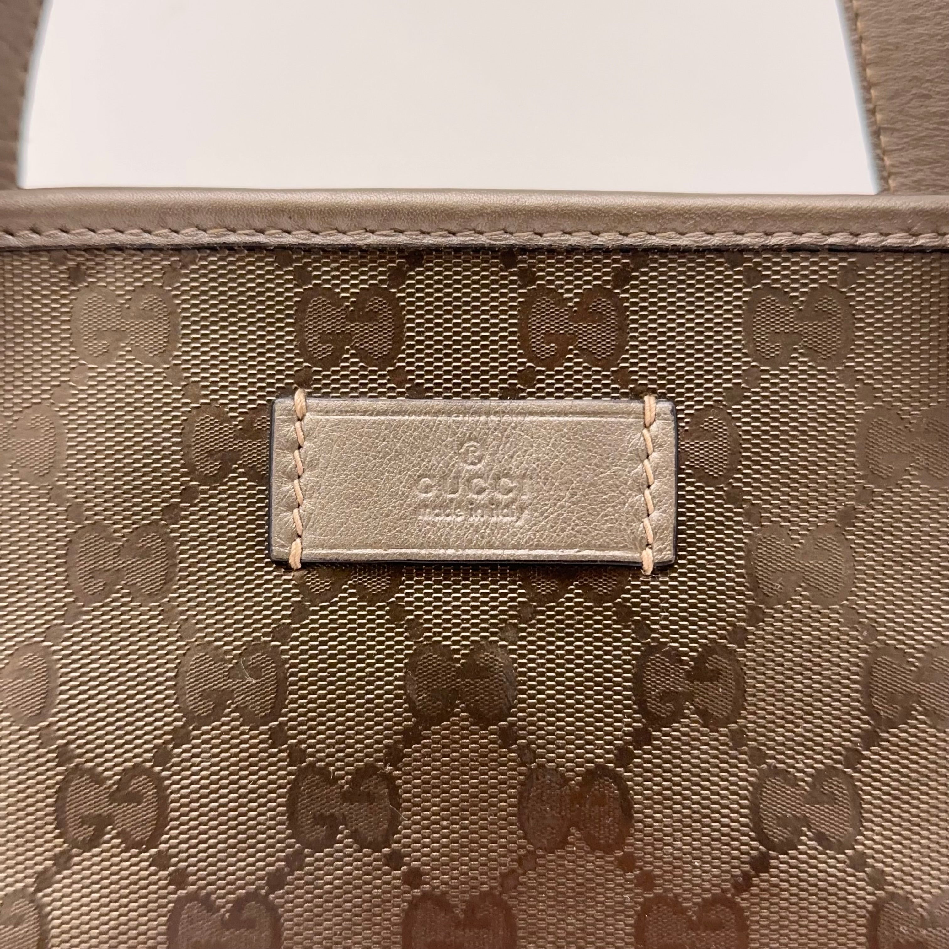 GG Aged Gold Tote