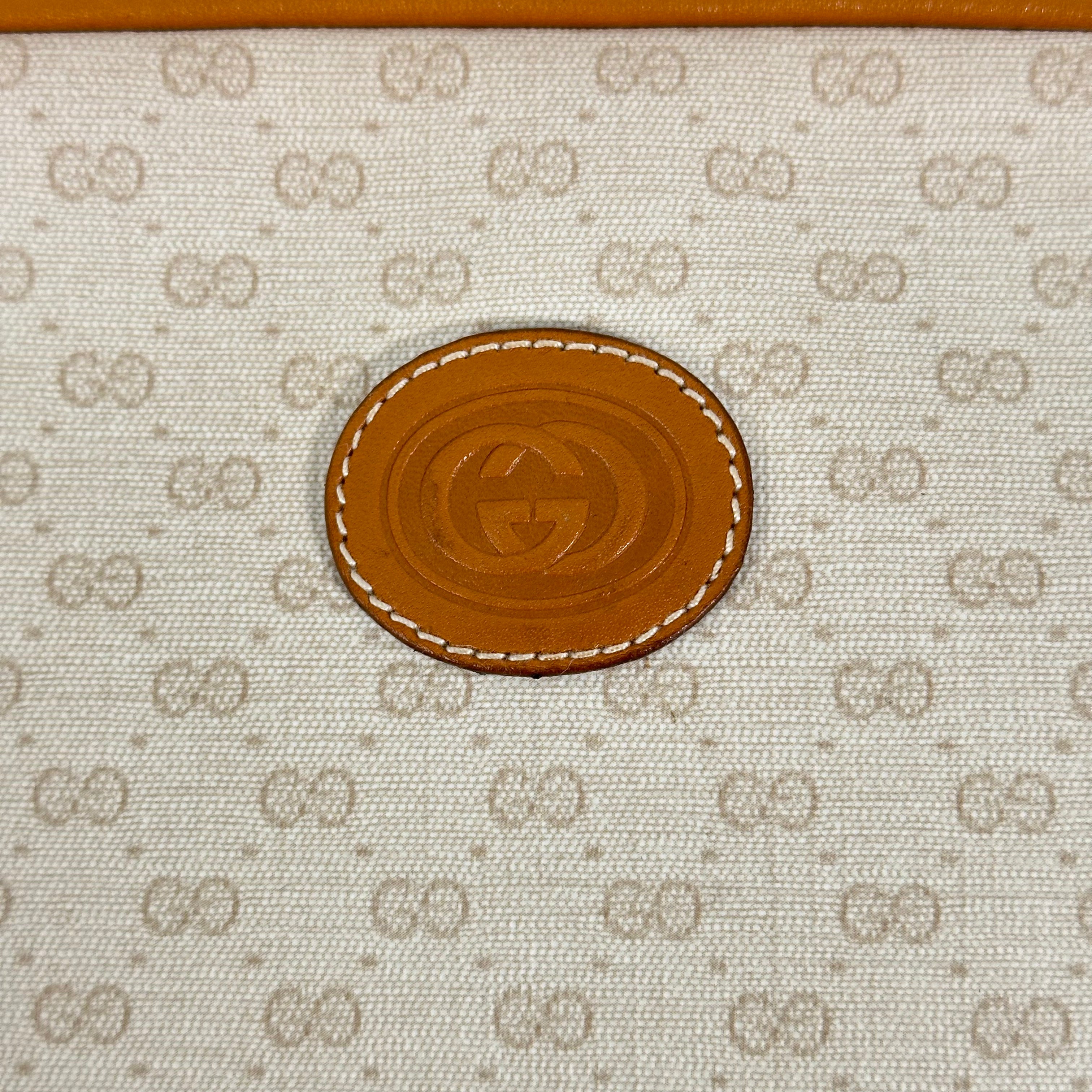 White Micro GG Crossbody
