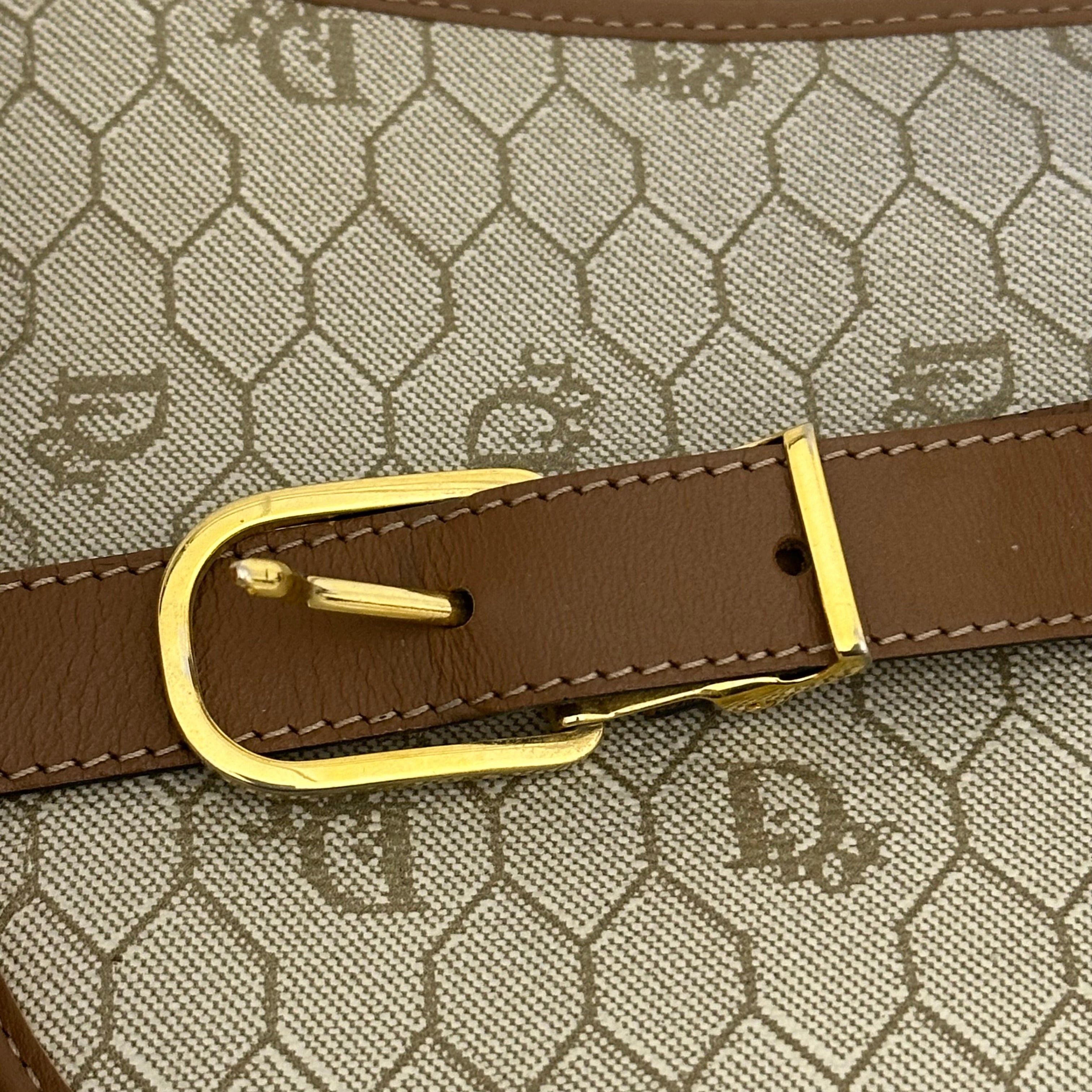Vintage Honeycomb Crossbody