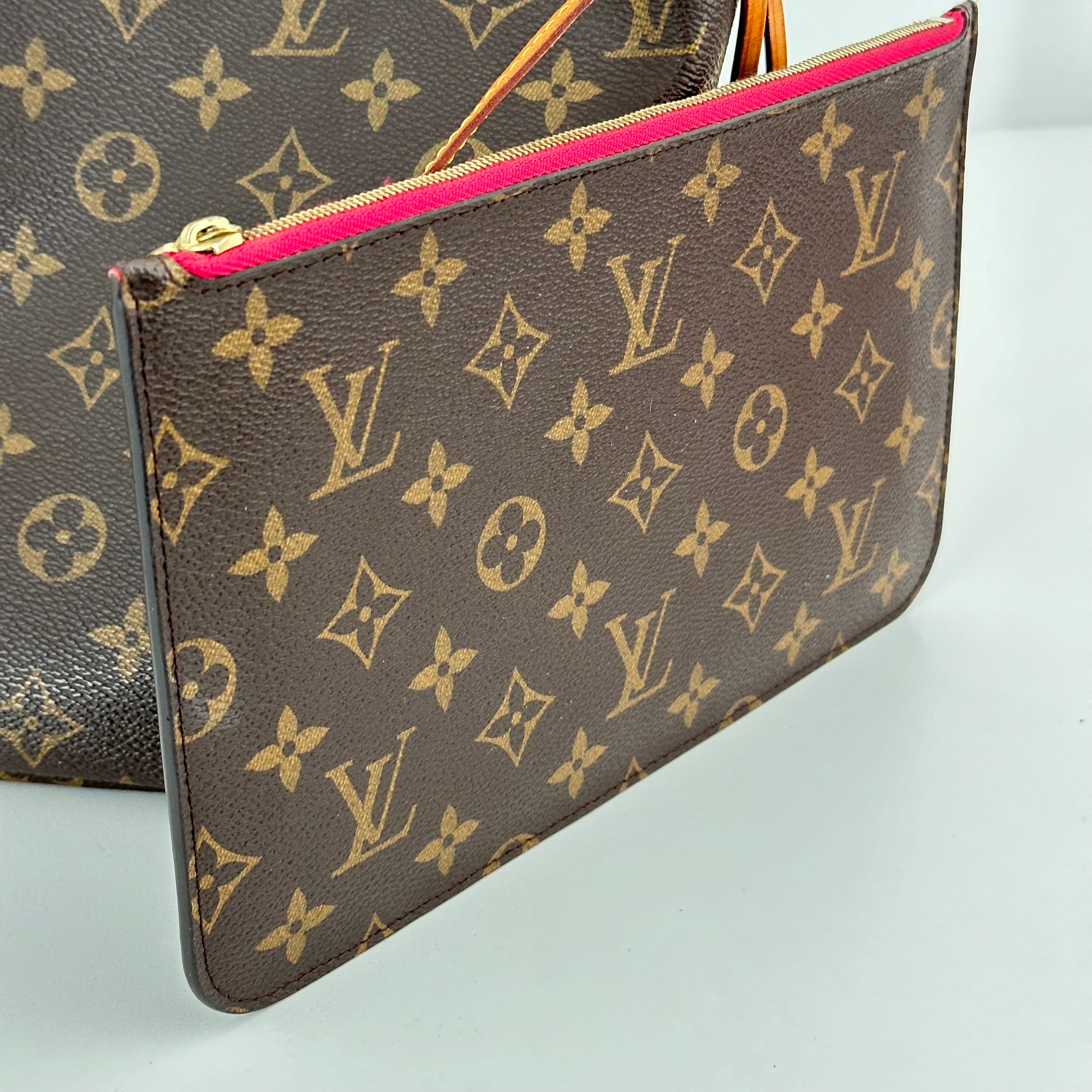Neverfull MM - Peony w/ Pouch