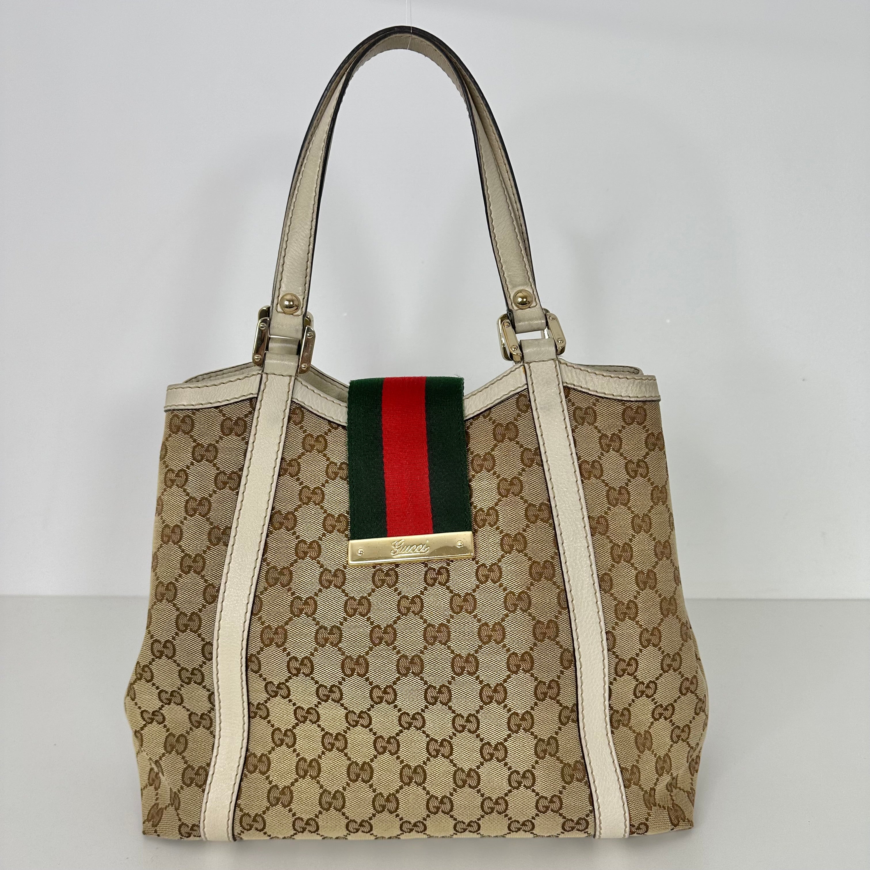 GG Canvas Sherry Tote
