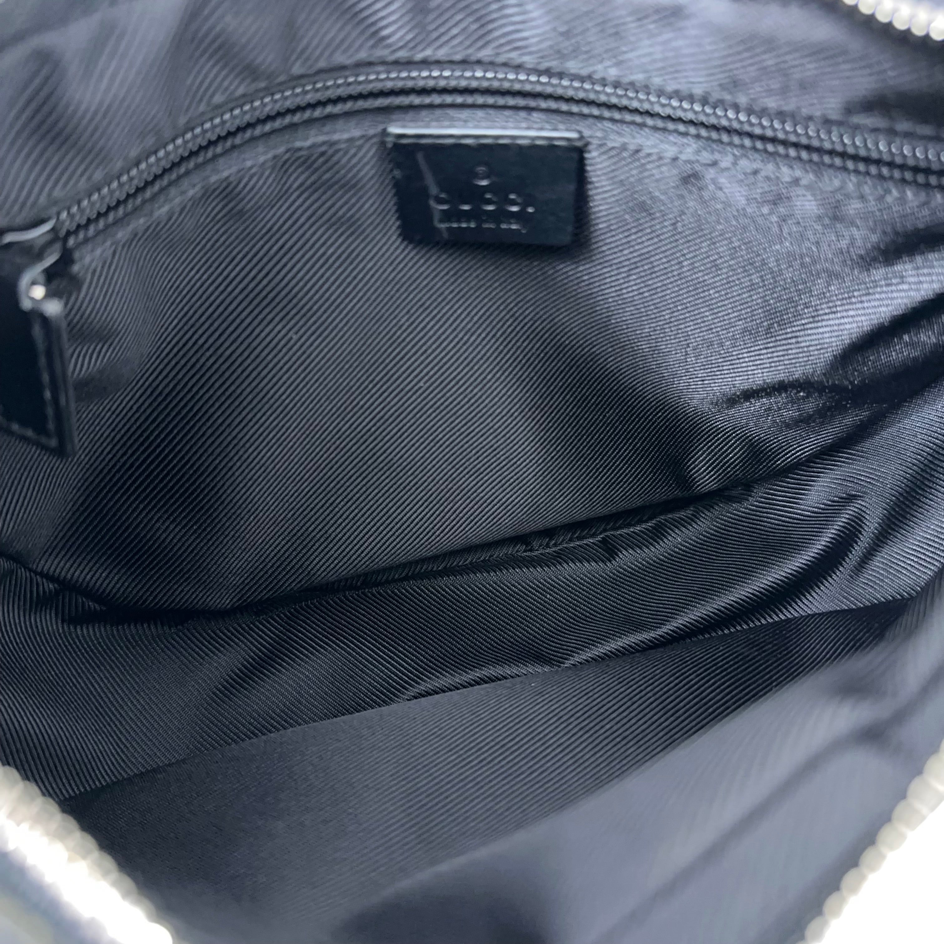Half Moon Denim Shoulder Bag