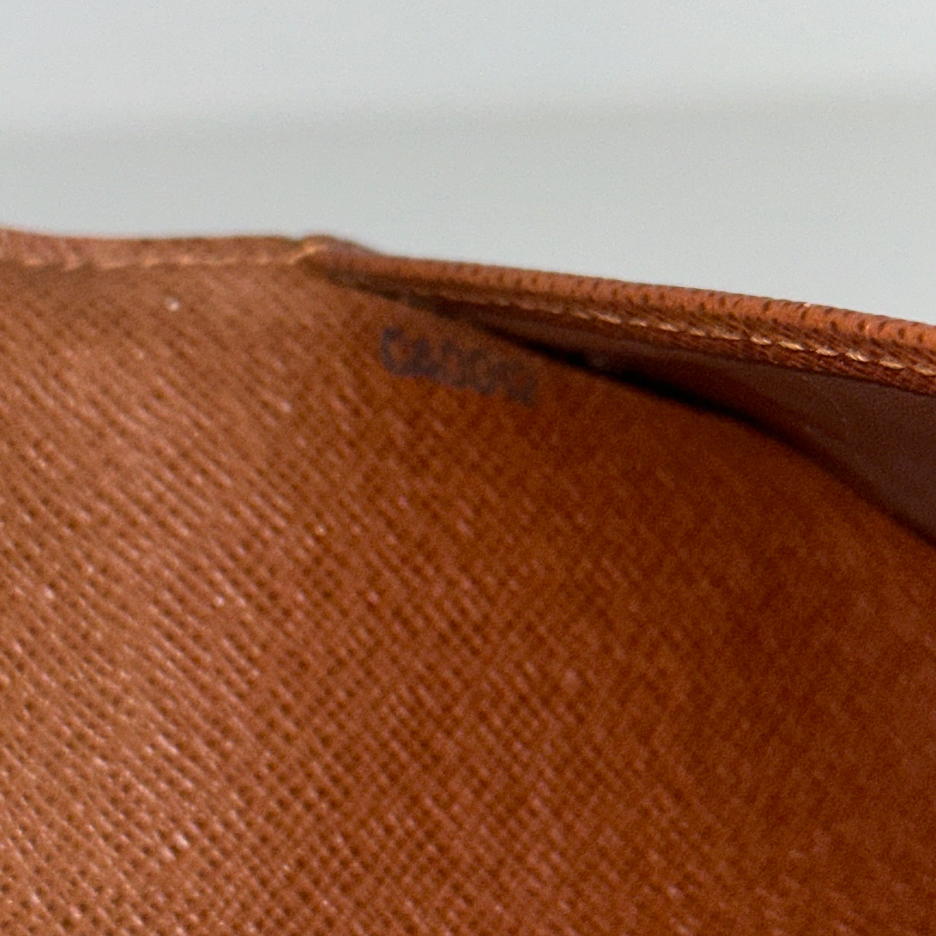 Monogram Flap Wallet