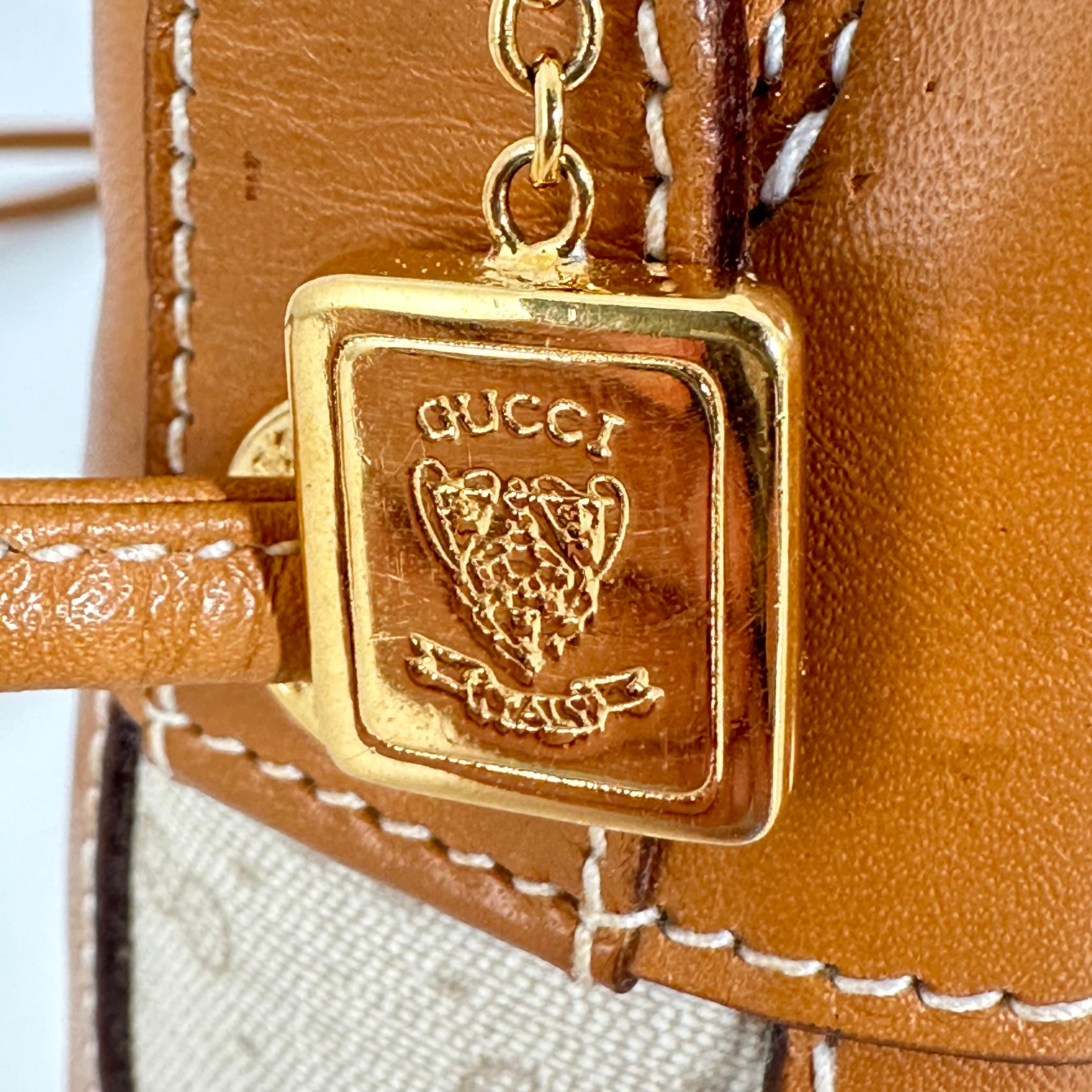 White Micro GG Crossbody