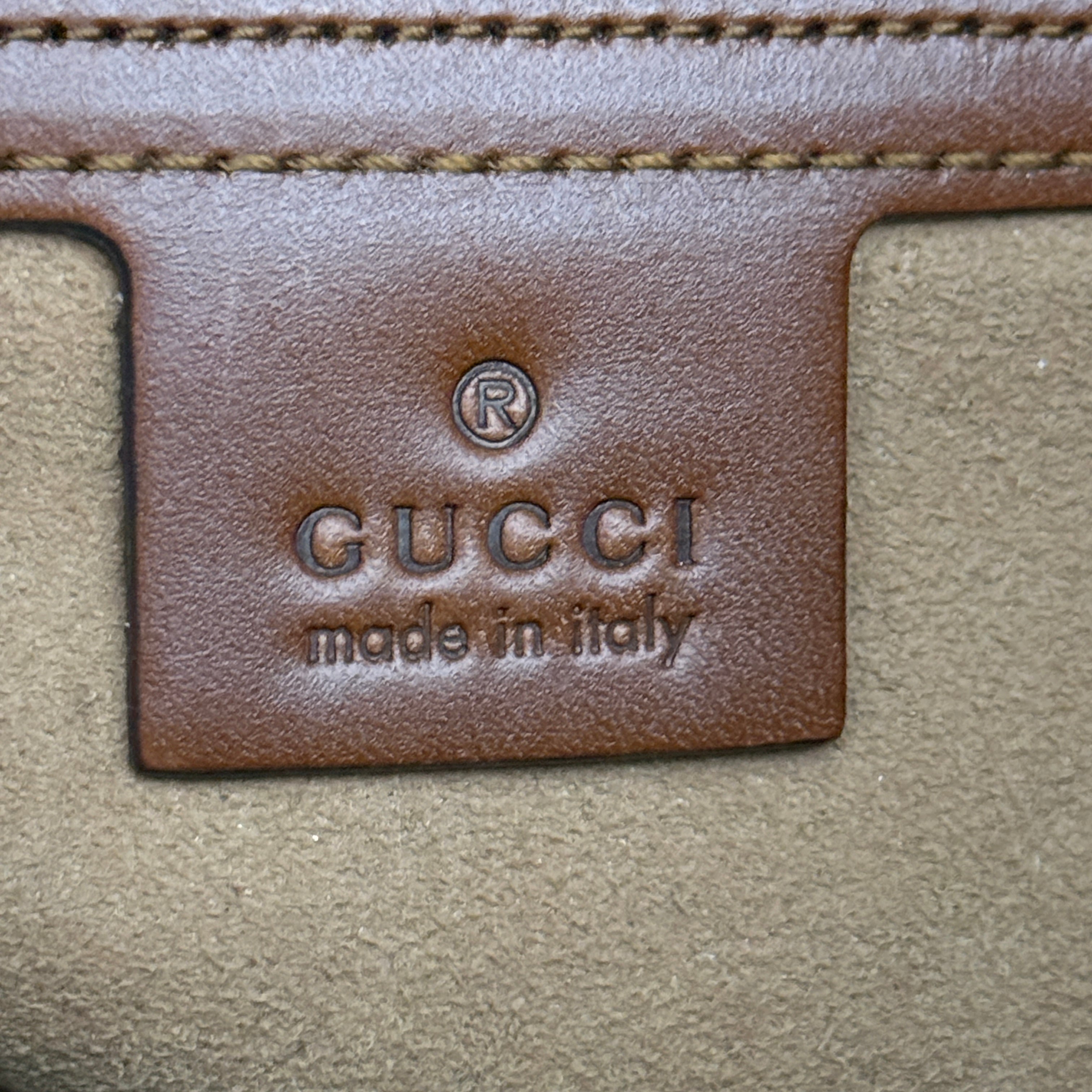 GG Supreme Linea A Foldover Tote