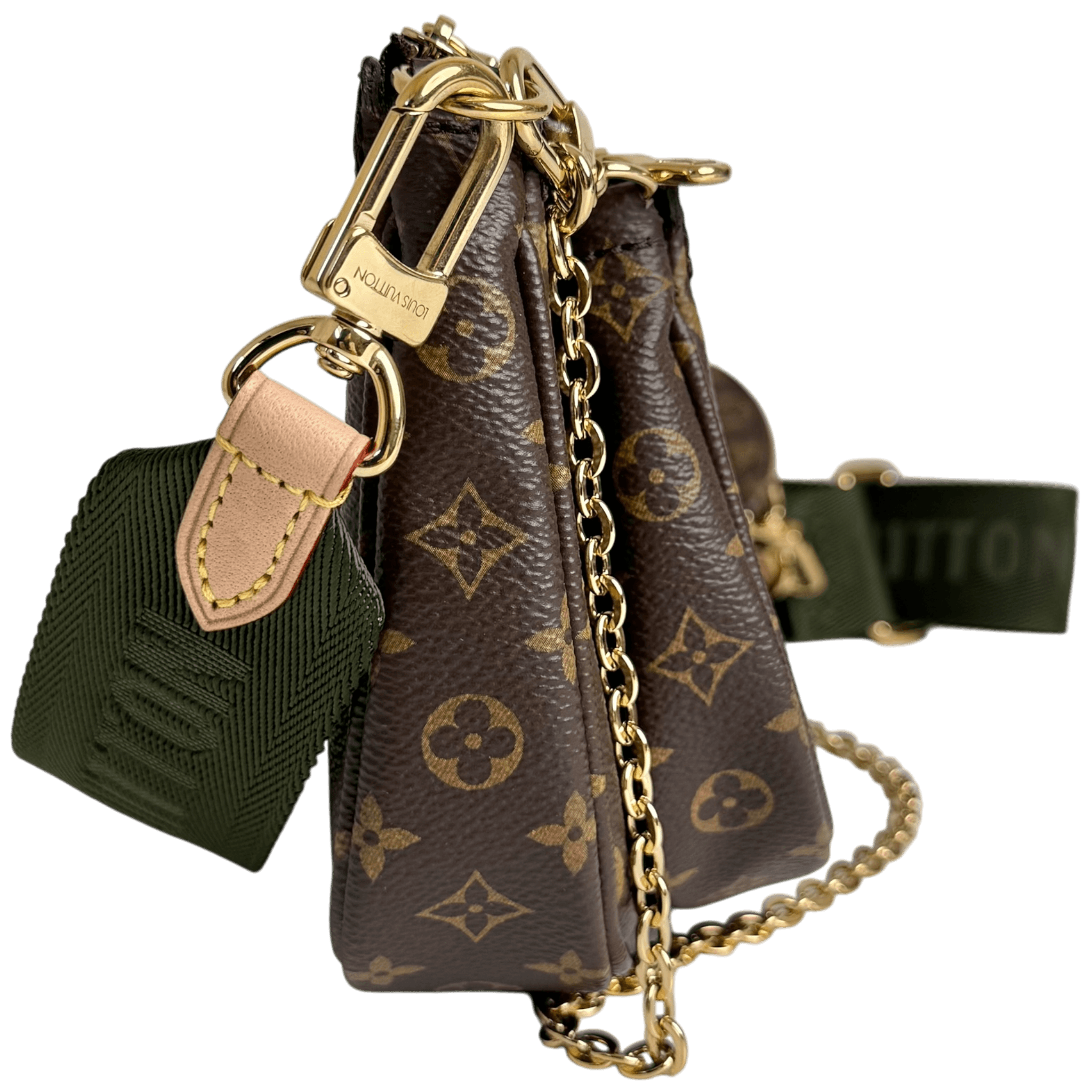 Khaki Multi Pochette