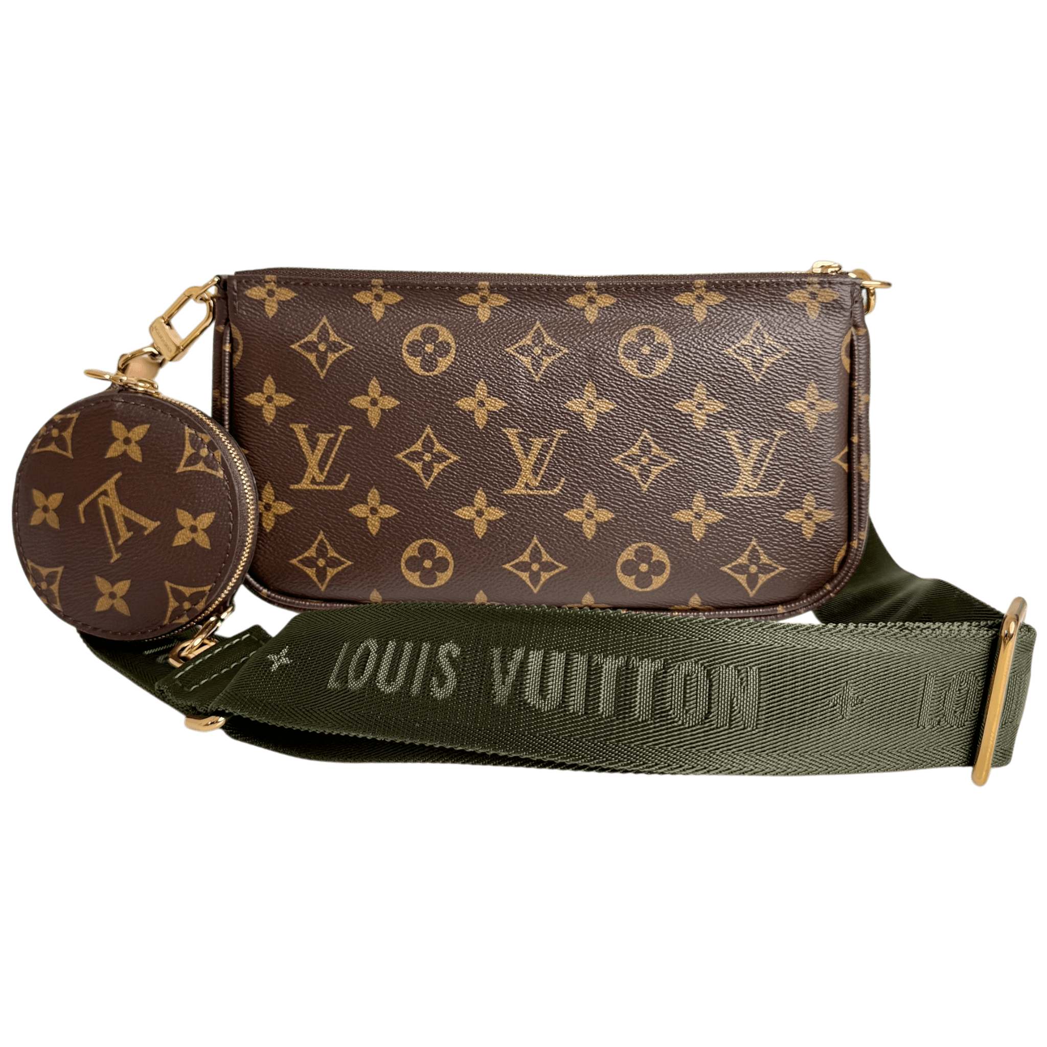 Khaki Multi Pochette