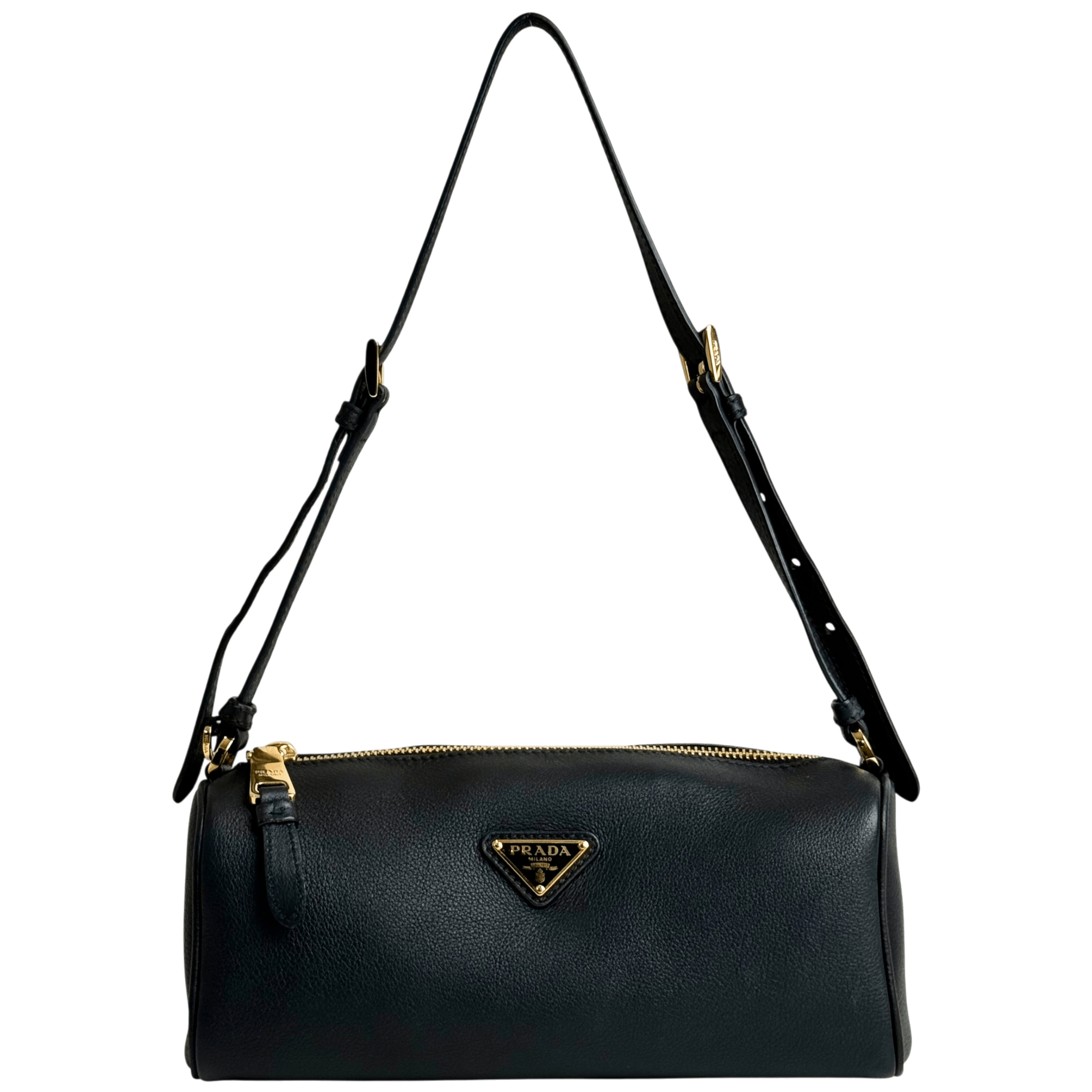 Triangle Logo Shoulder Bag