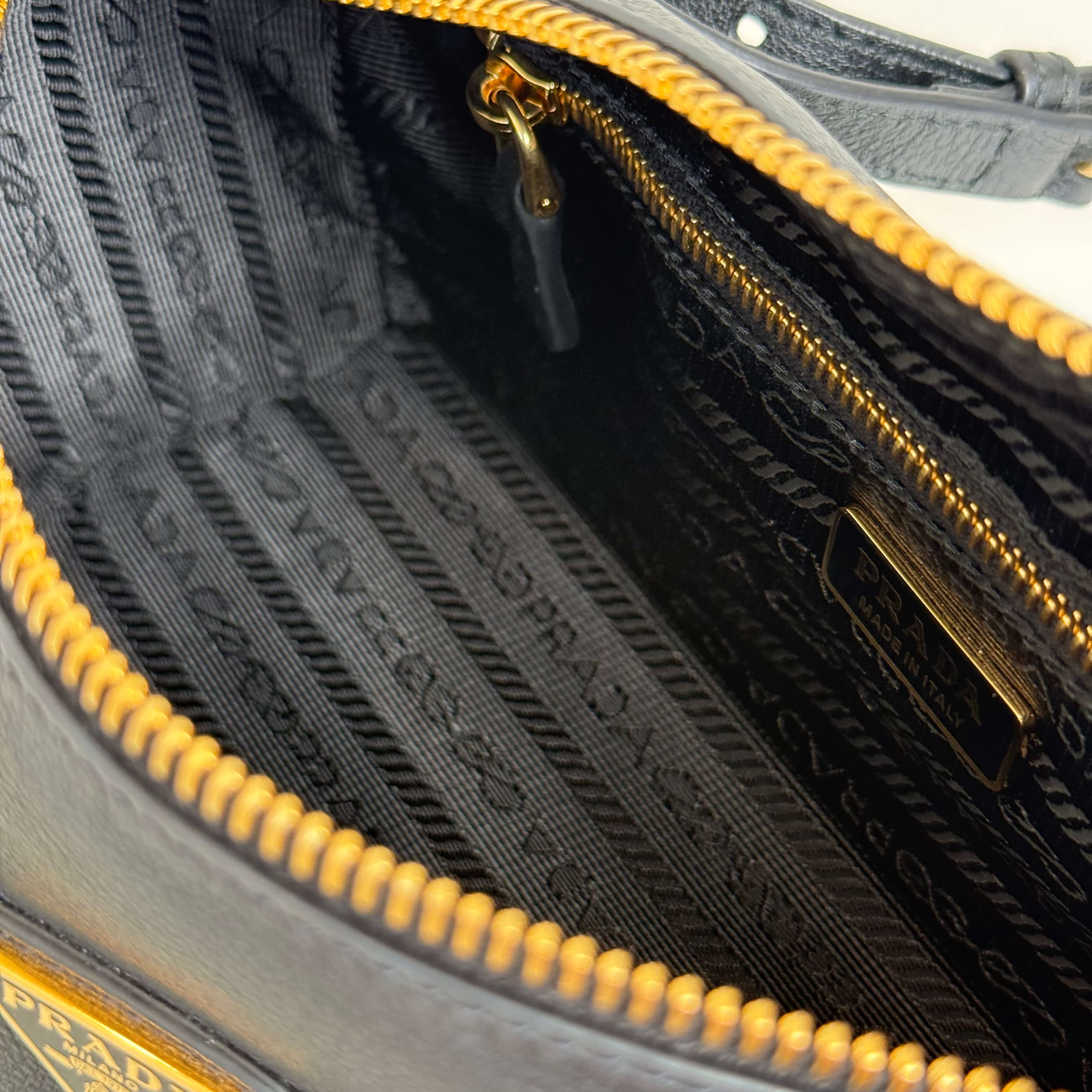 Triangle Logo Shoulder Bag