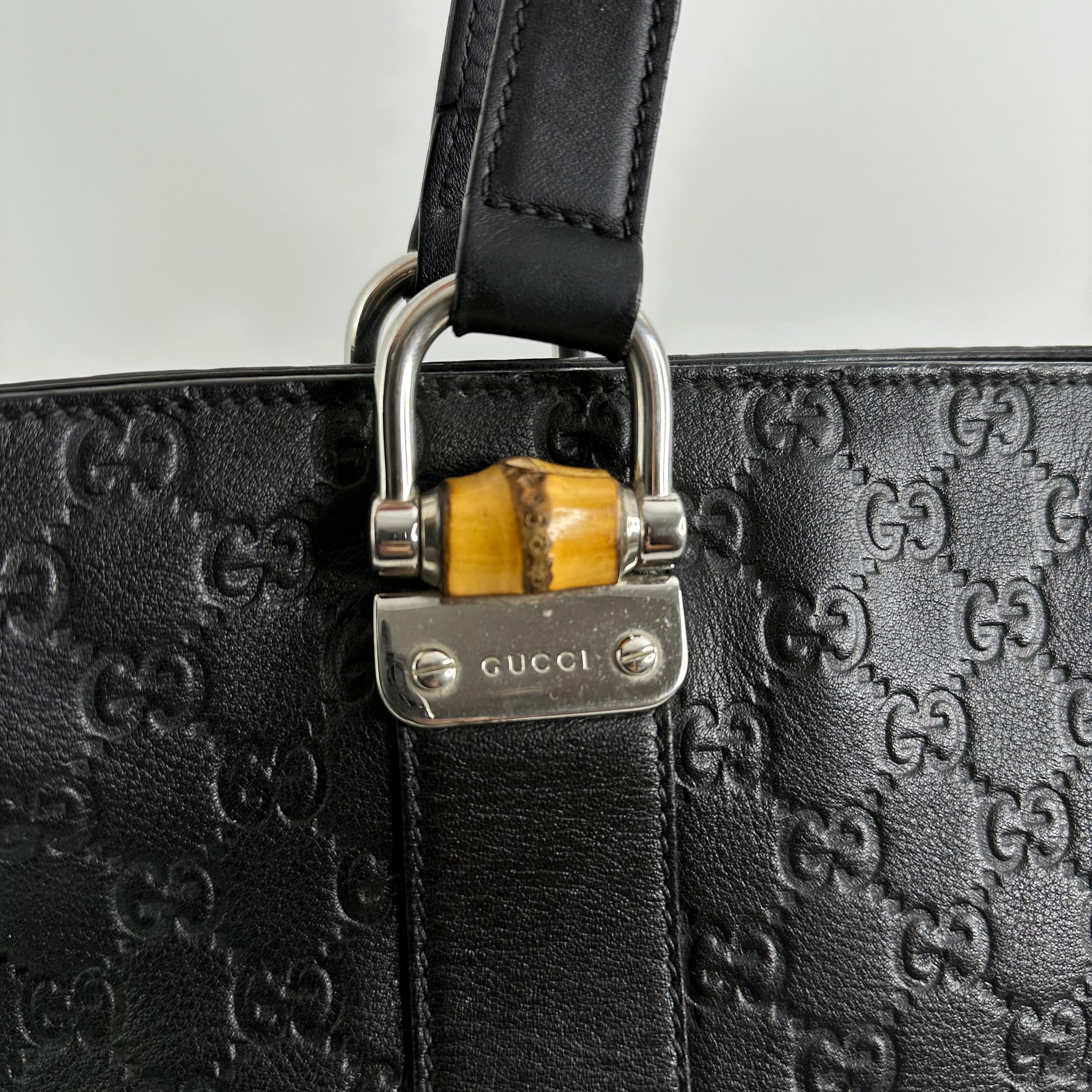 Bamboo Leather Tote