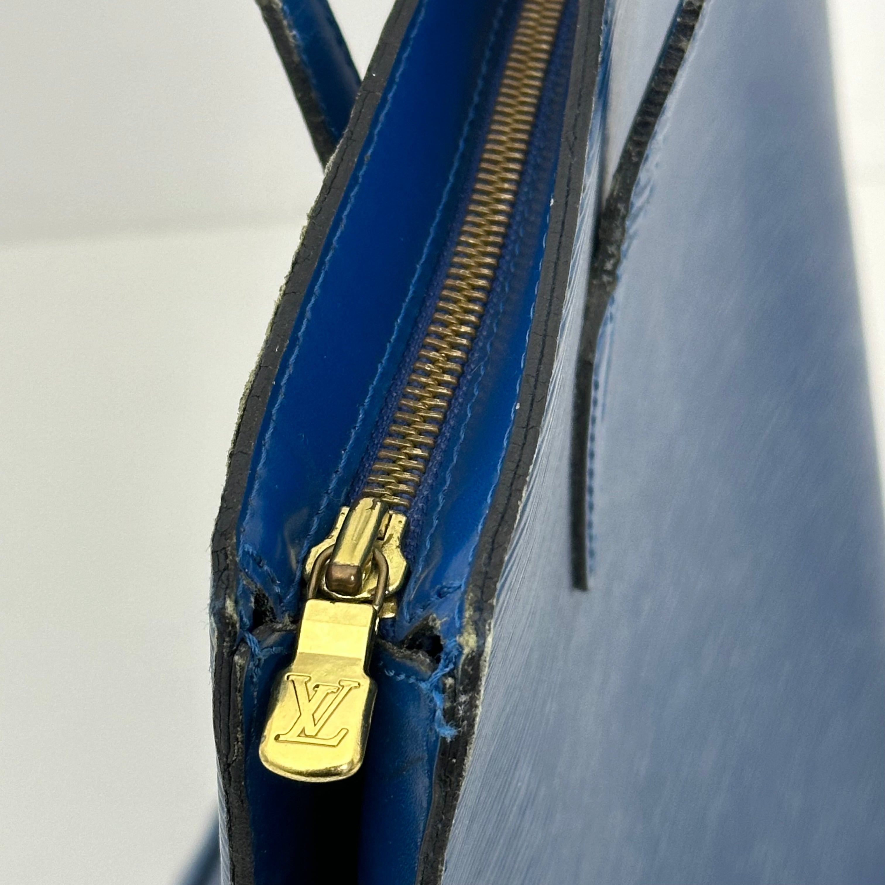 Toledo Blue Epi Saint Jacques Bag