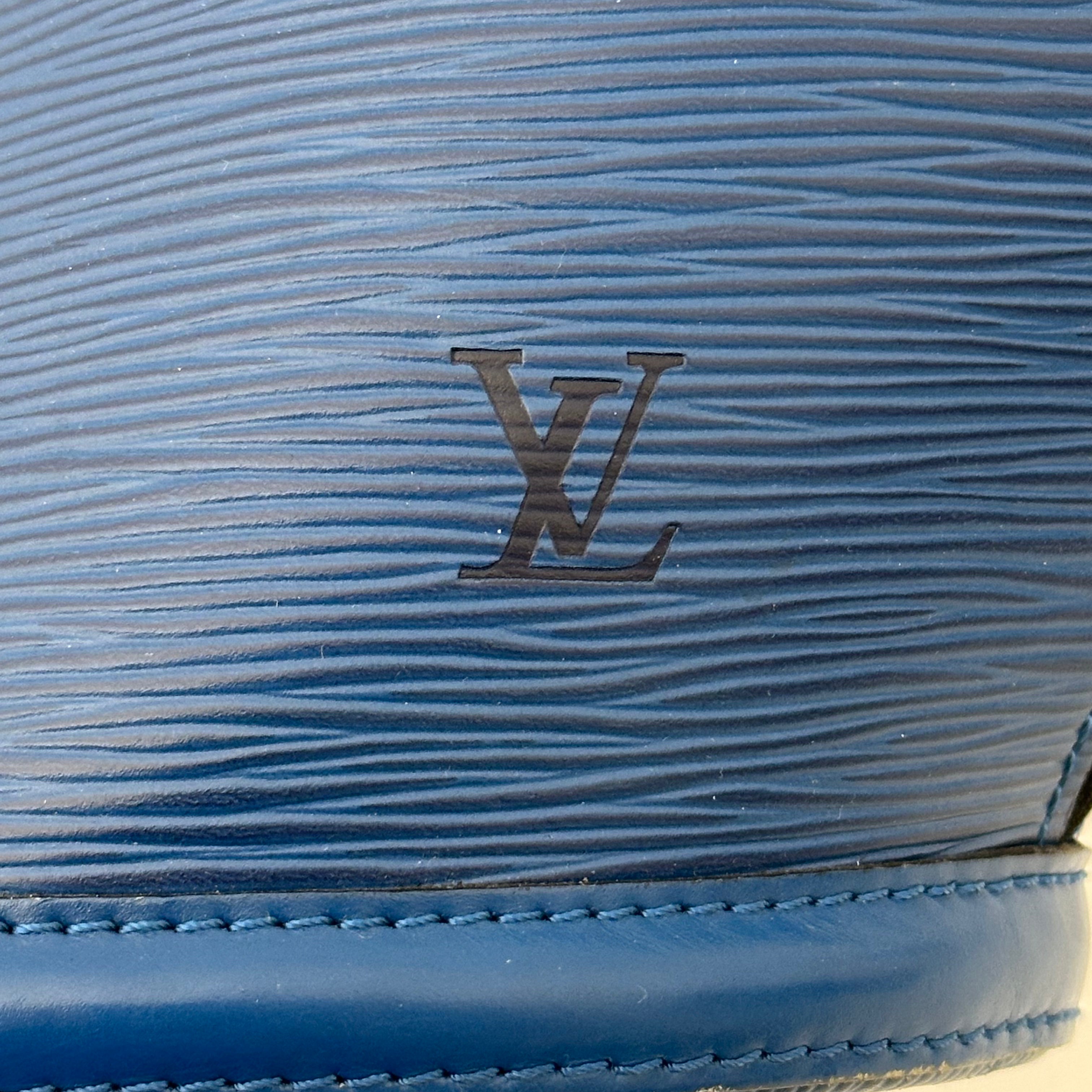 Toledo Blue Epi Saint Jacques Bag