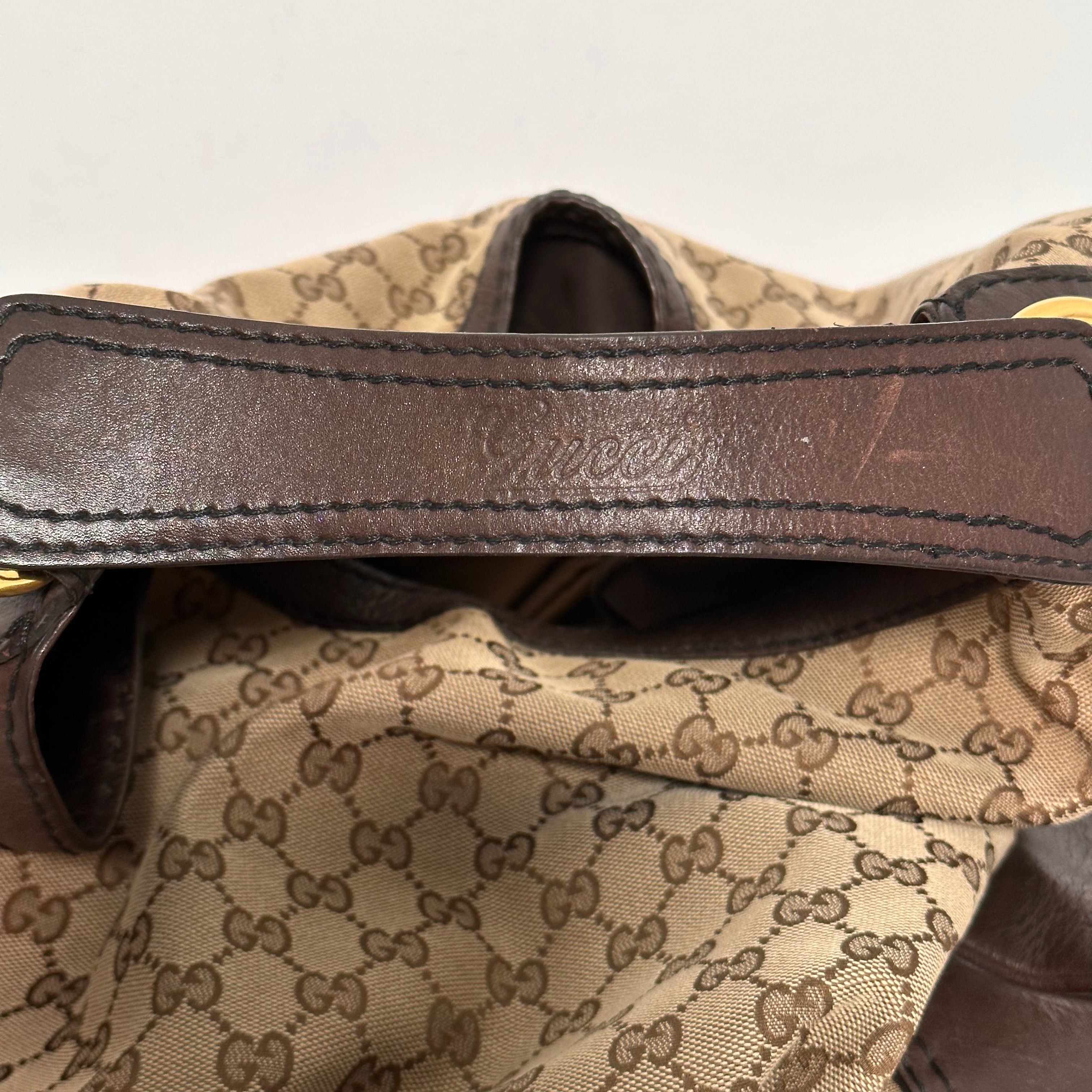 Large GG Canvas Hobo Bag