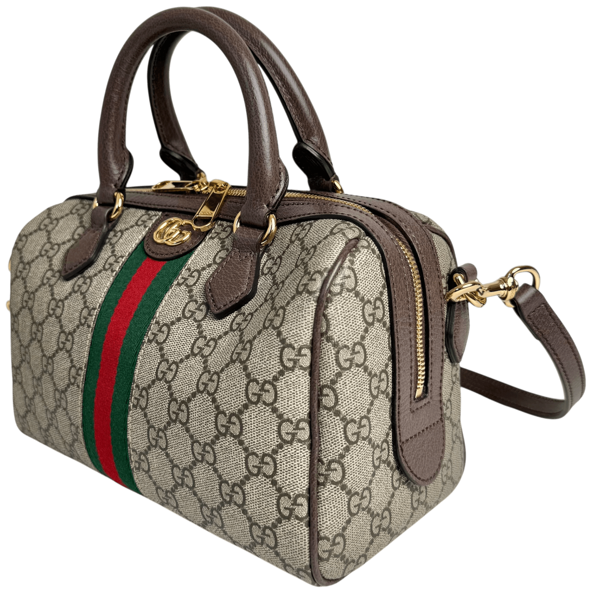 Ophidia Medium Boston Bag