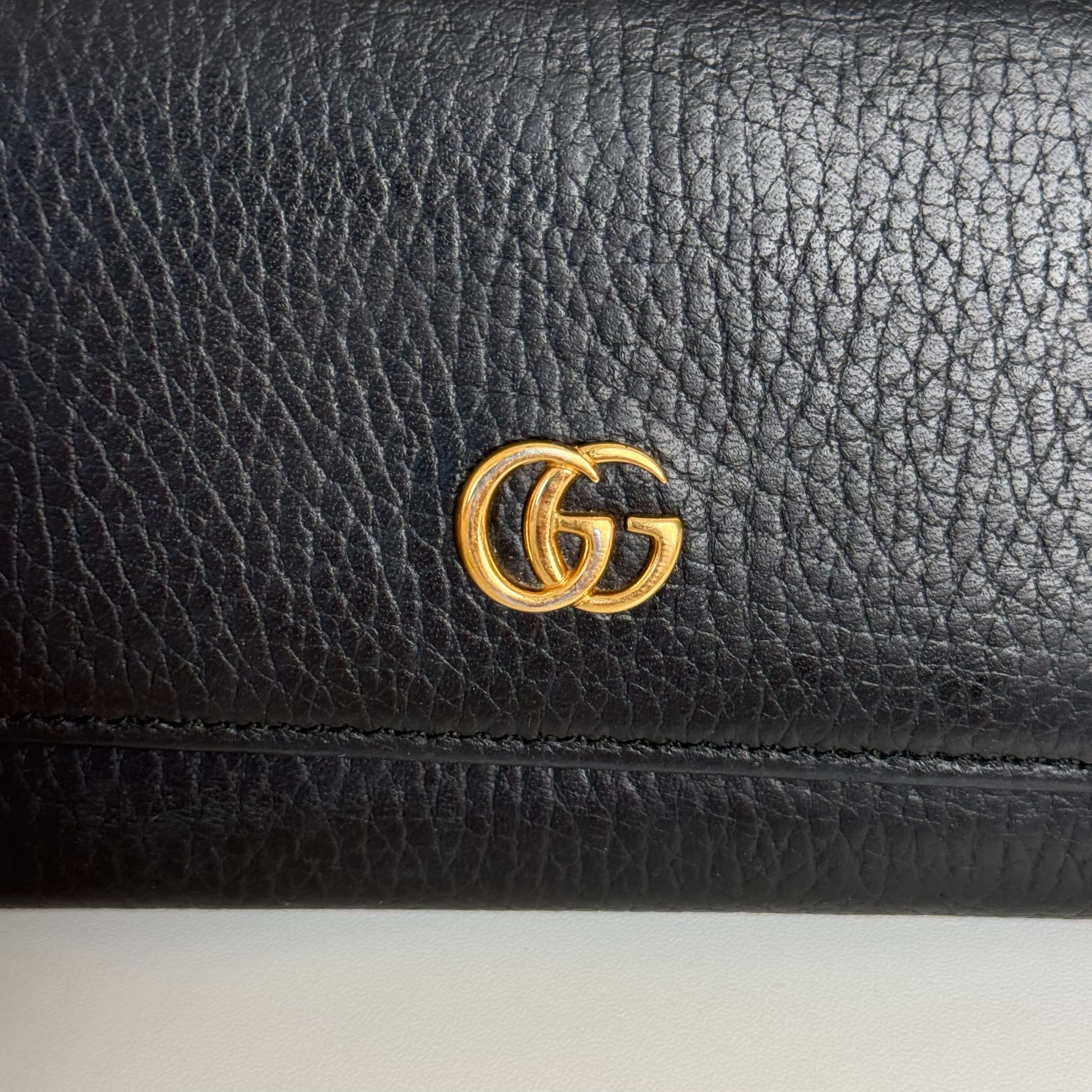 GG Marmont Continental Wallet