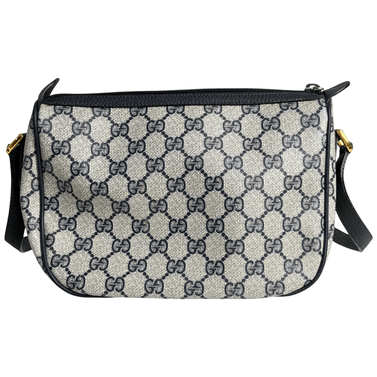 Navy GG Supreme Crossbody