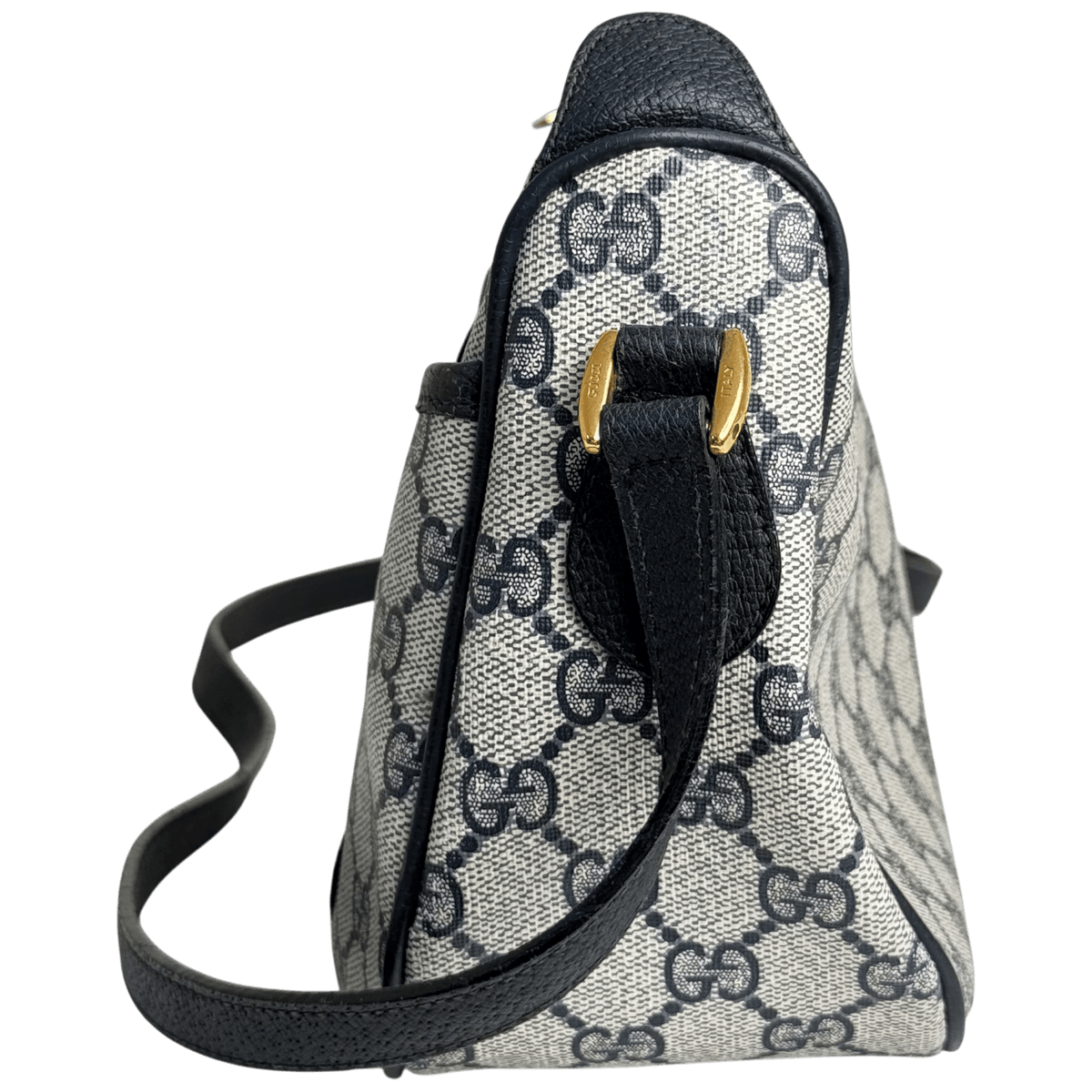 Navy GG Supreme Crossbody