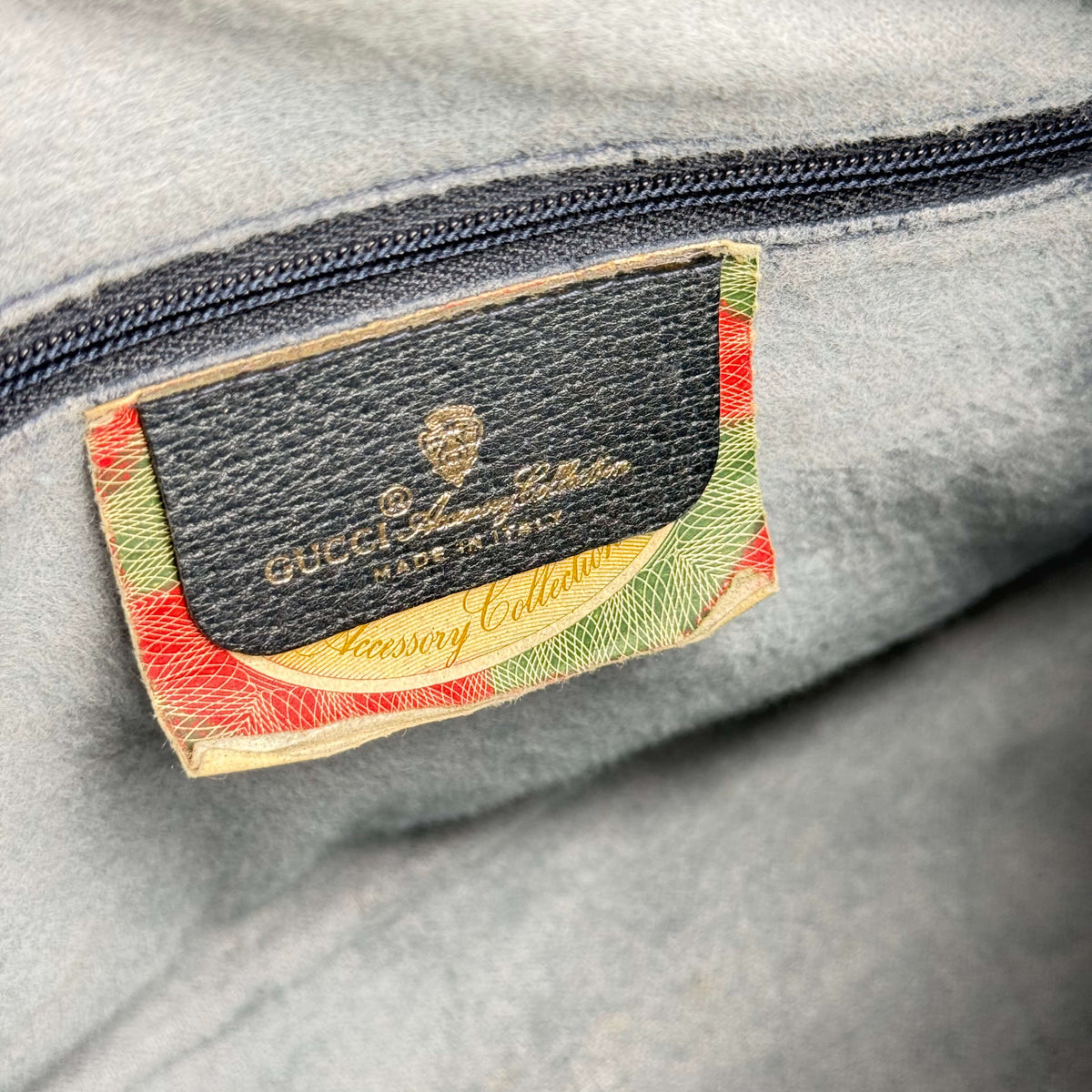 Navy GG Supreme Crossbody