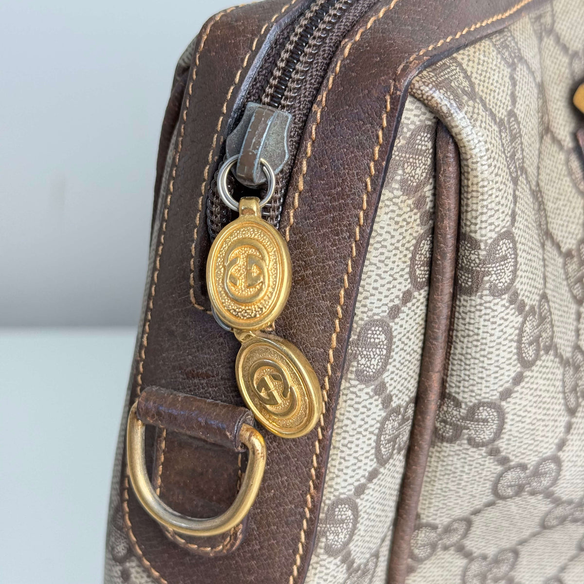 Vintage Boston Bag