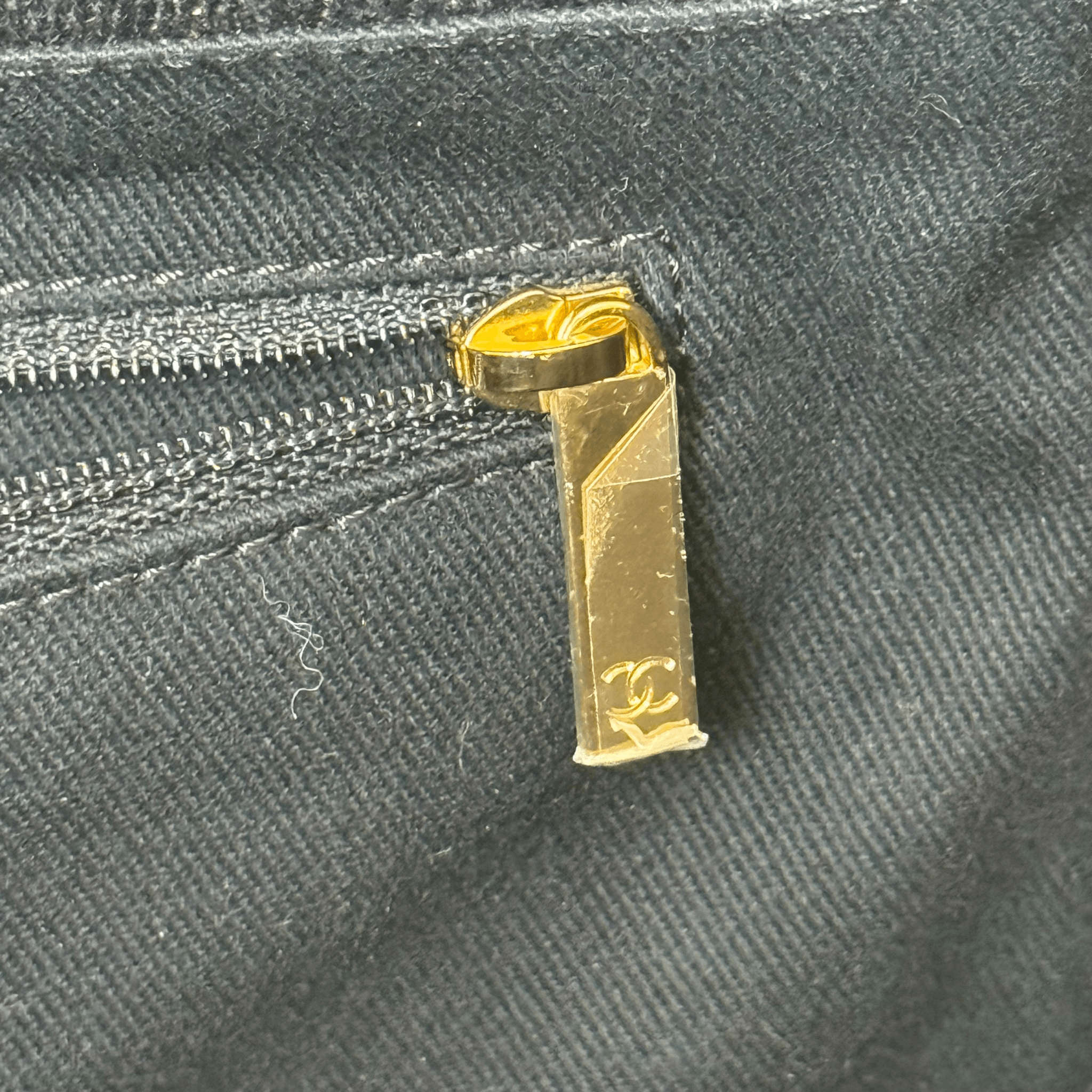 Lurex Canvas Small Deauville Glitter Detail