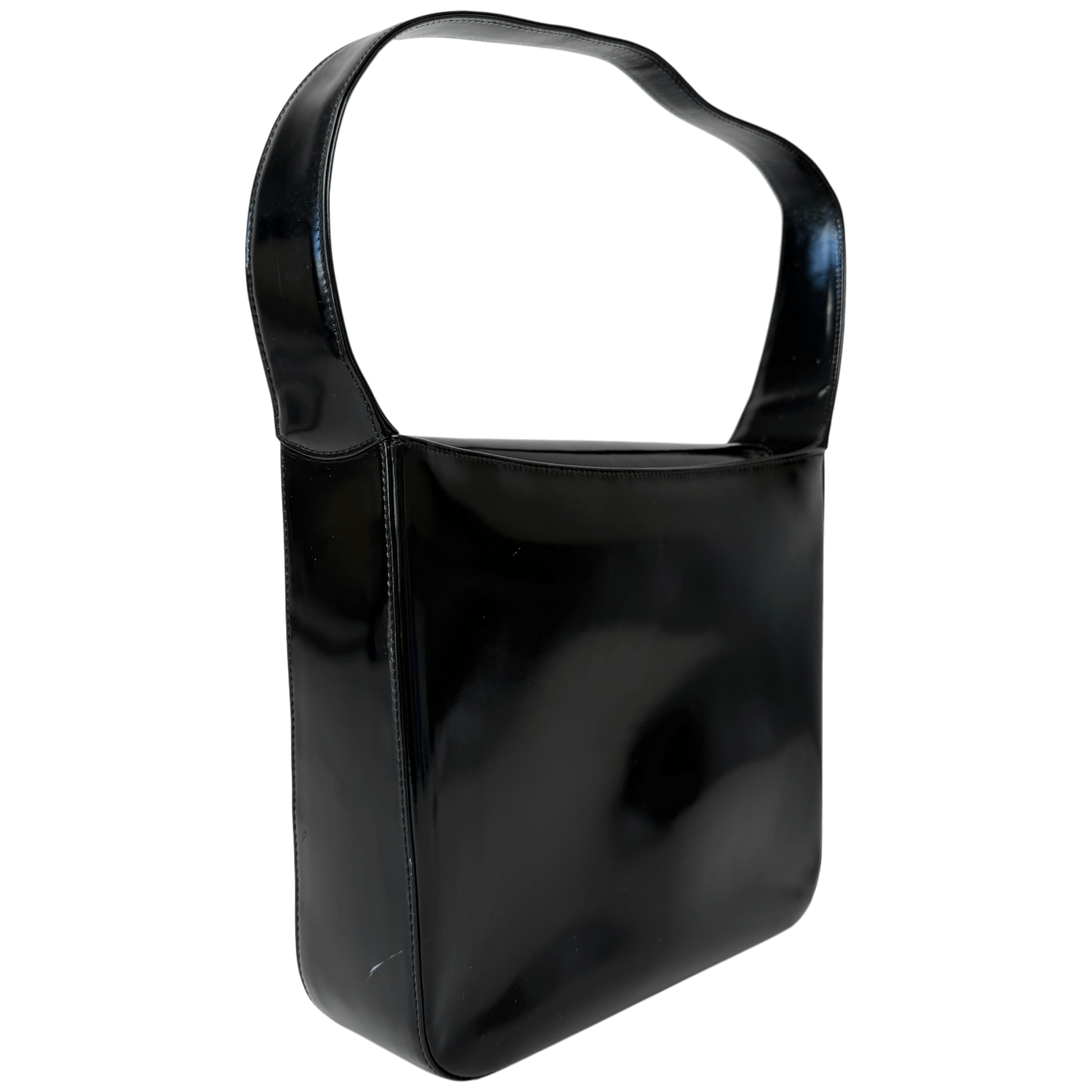 Patent Interlock Shoulder Bag