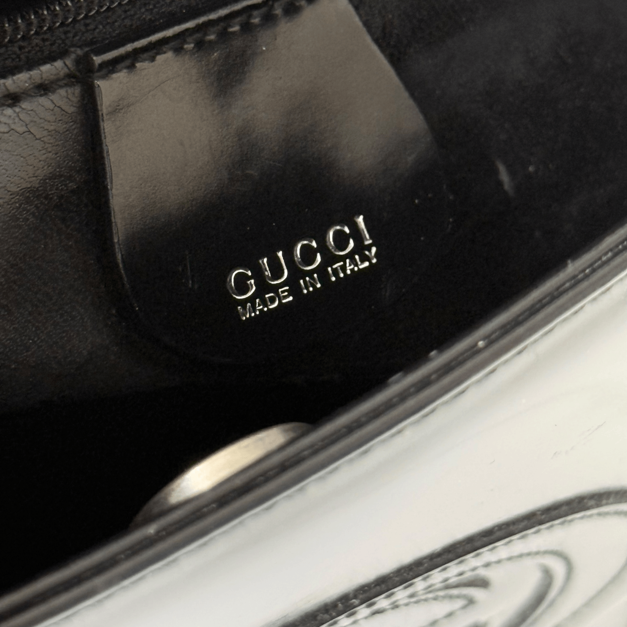 Patent Interlock Shoulder Bag
