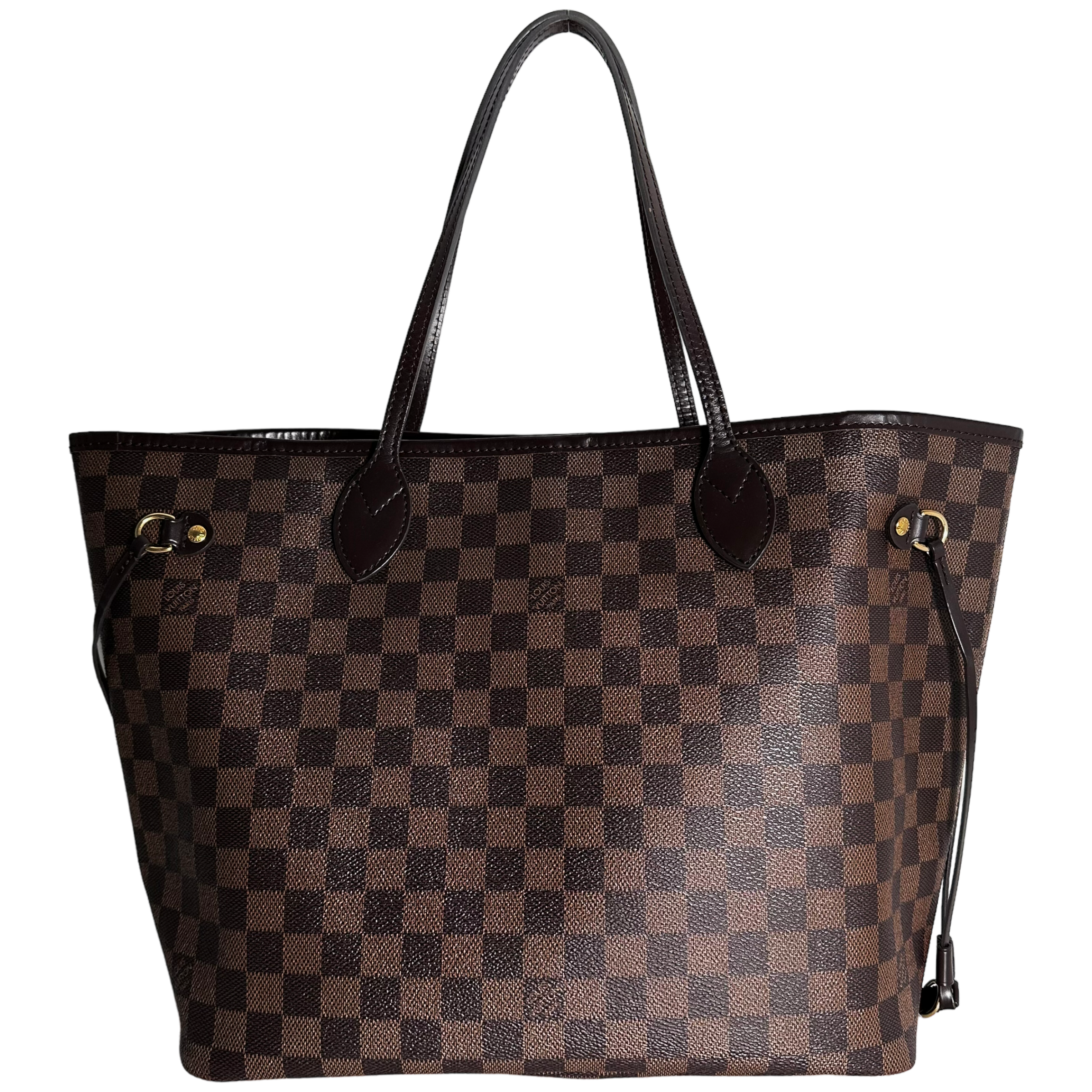 Damier Ebene Neverfull MM w/ Pouch