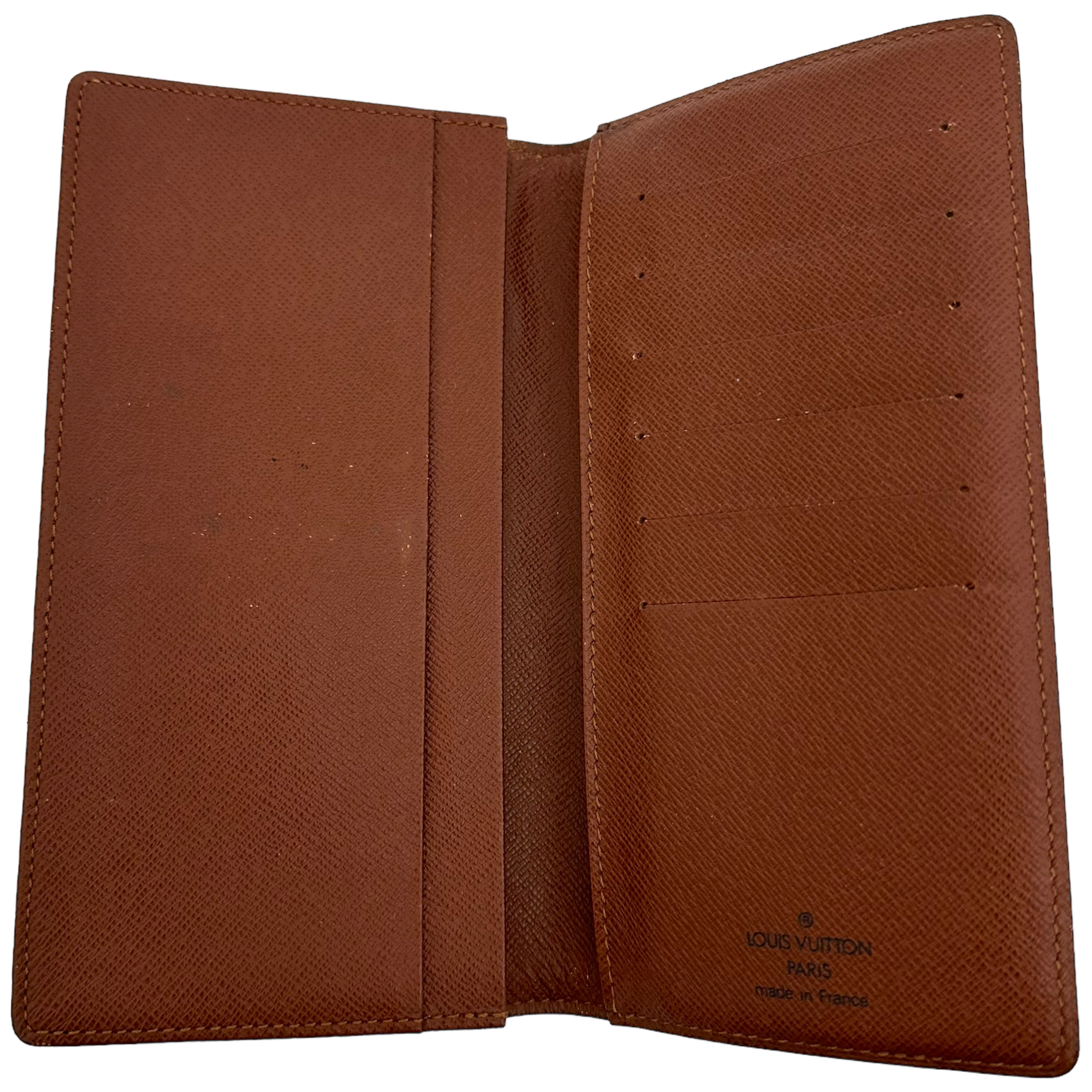 Monogram Flap Wallet